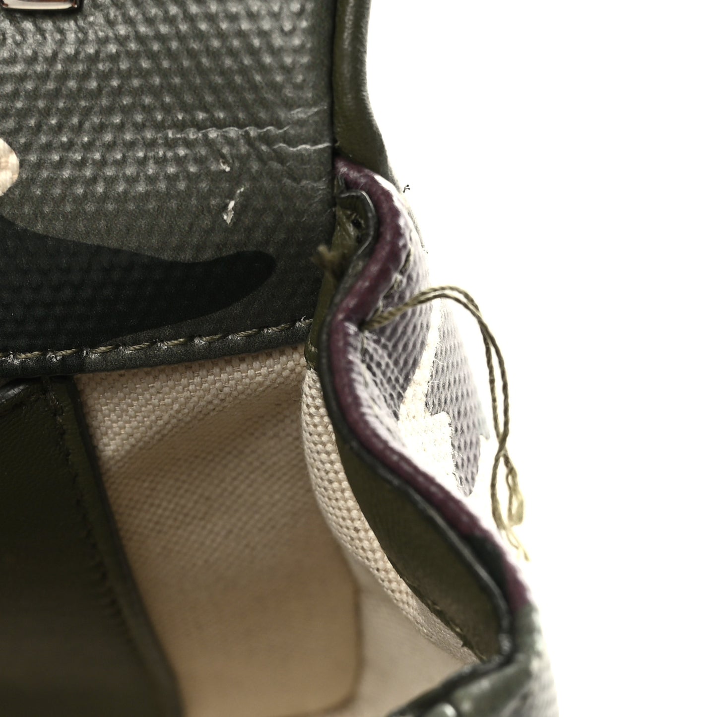 Coated Canvas Camouflage Print Small Lola Bag Multicolor