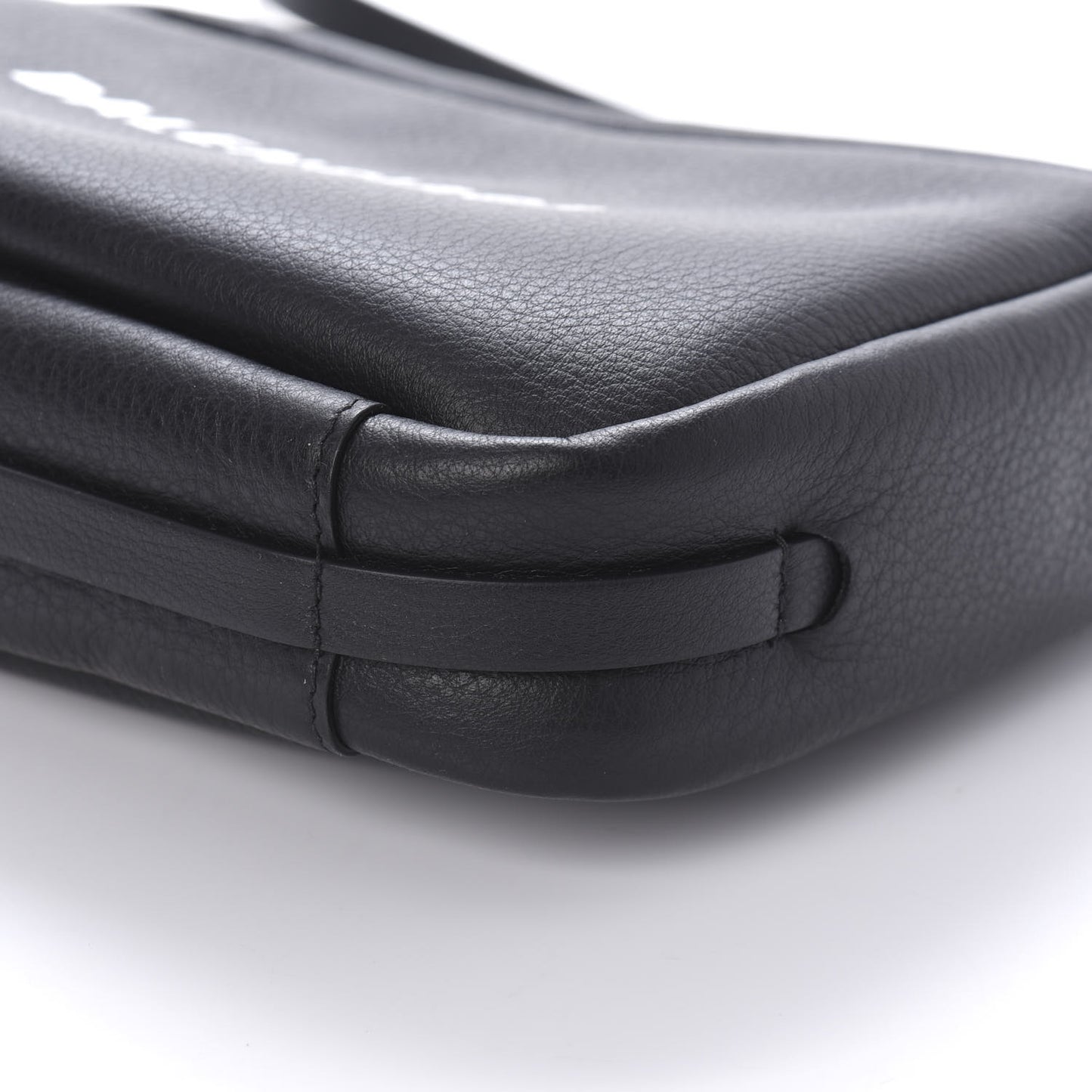 Calfskin Logo S Everyday Camera Bag Black
