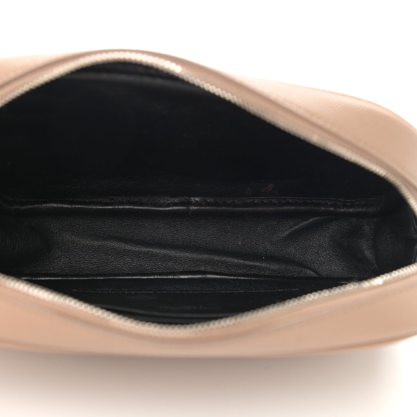 Grain De Poudre Matelasse Monogram Mini Lou Camera Bag Dark Latte