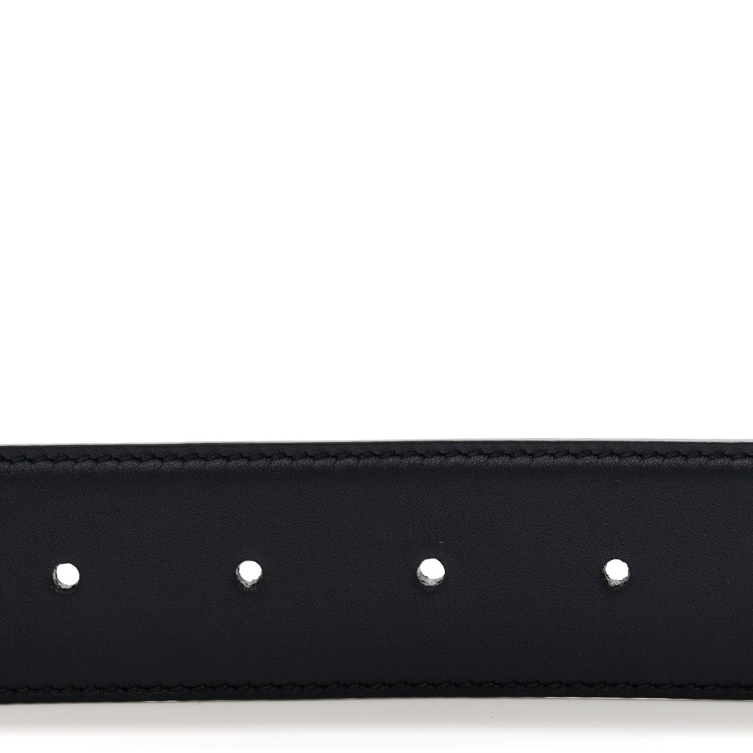 Gucci Moon Calfskin Square G Reversible 35mm Belt 110 44 Black Brown 3 of 8