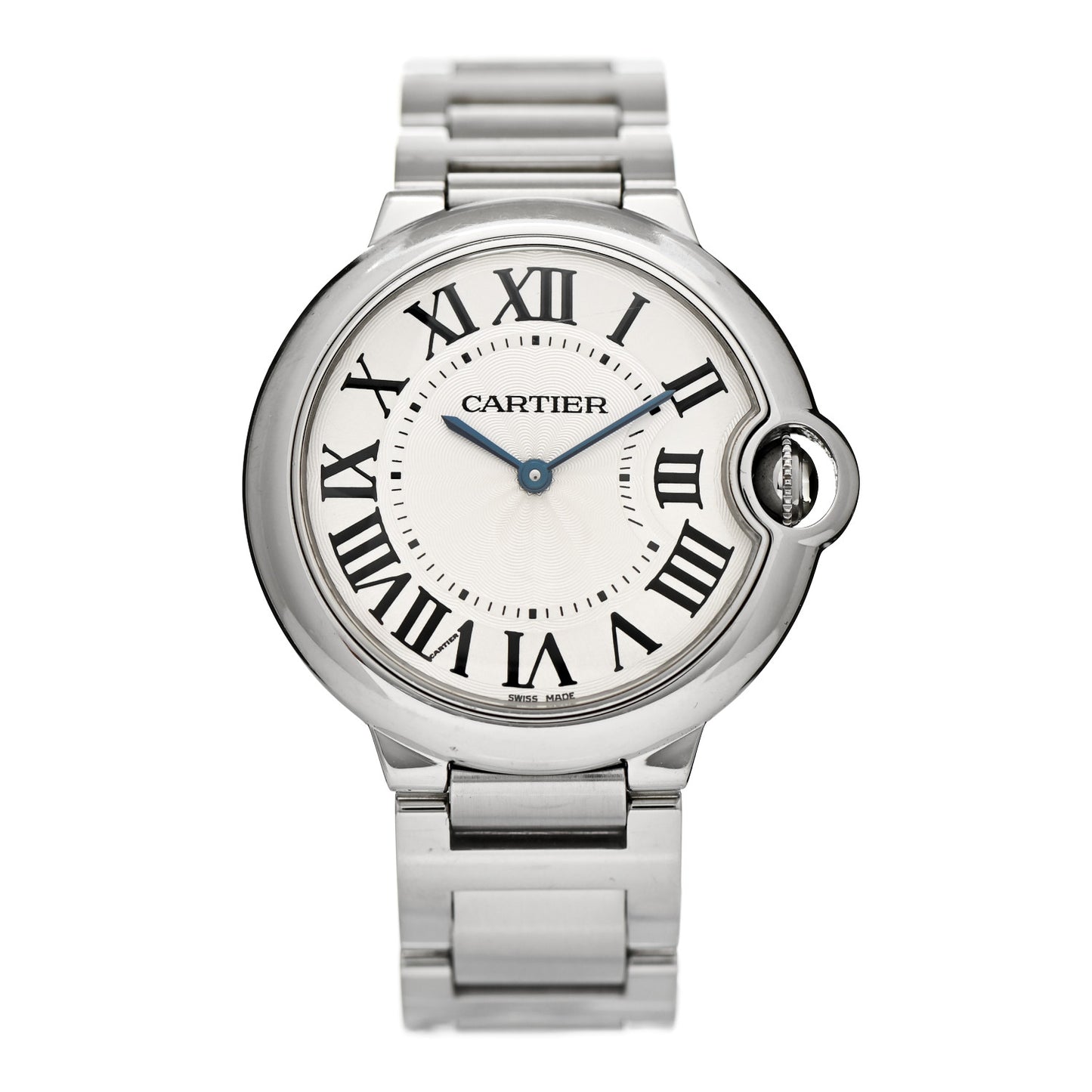 Stainless Steel 36mm Ballon Bleu De Cartier Quartz Watch