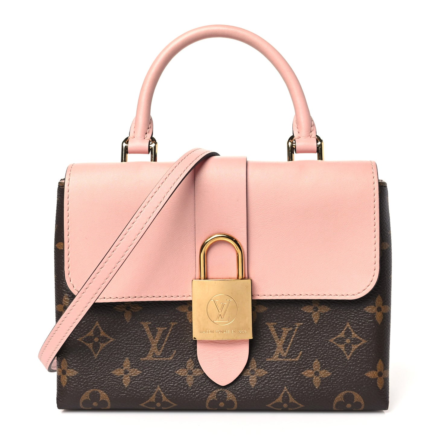 Monogram Locky BB Rose Poudre