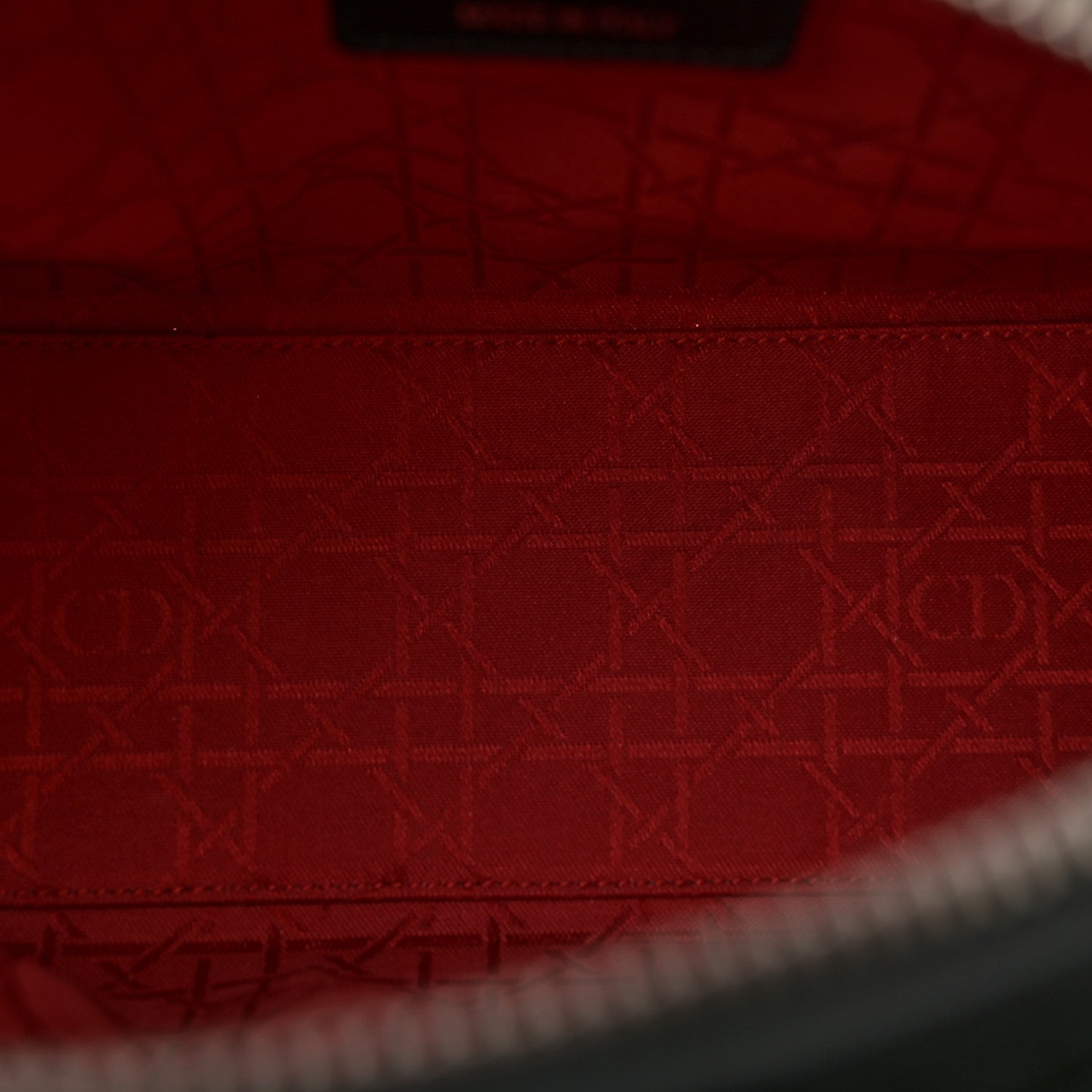 Christian Dior Lambskin Cannage Medium Lady Dior Black 5 of 12