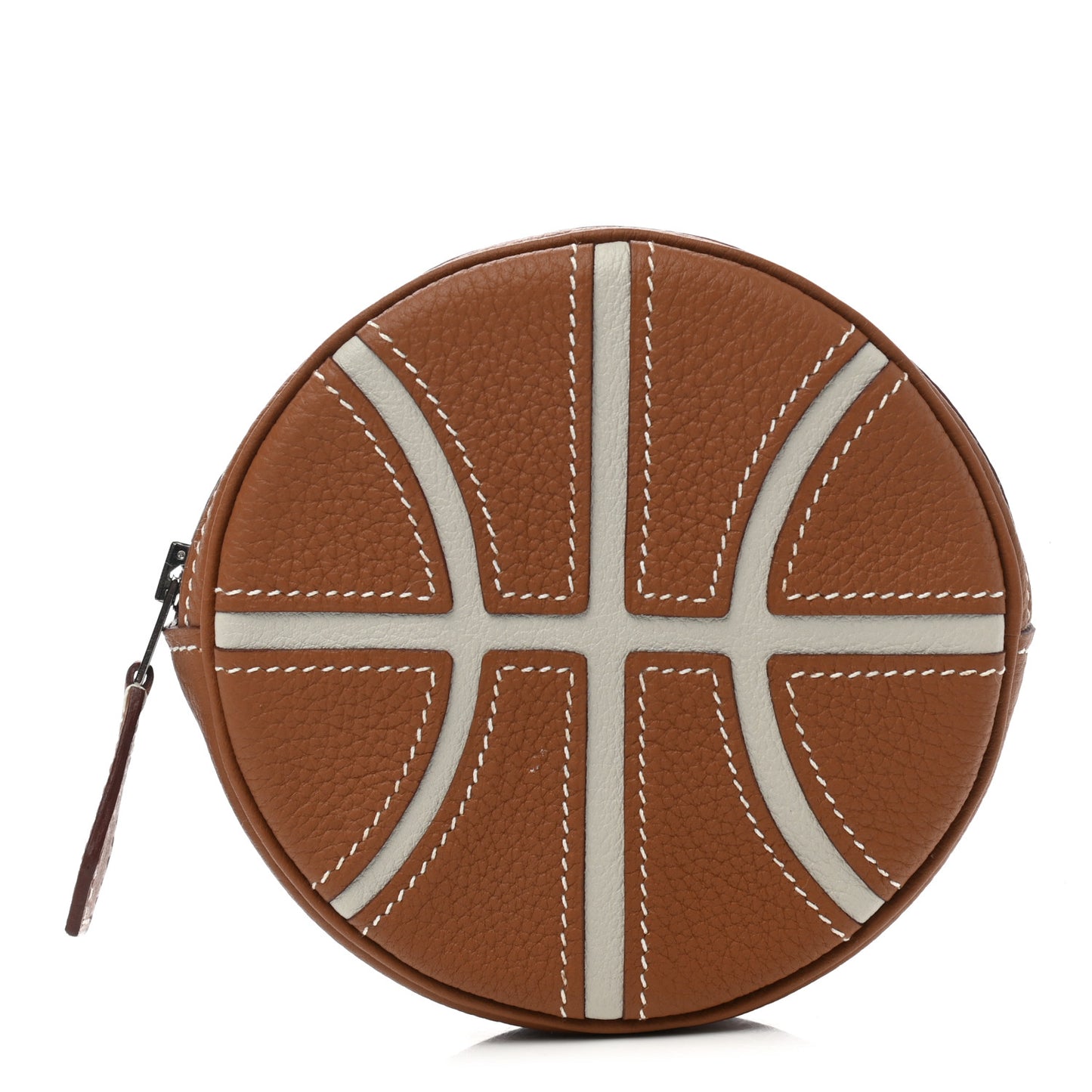 Togo Evercolor Basketball Change Purse Gold Gris Perle