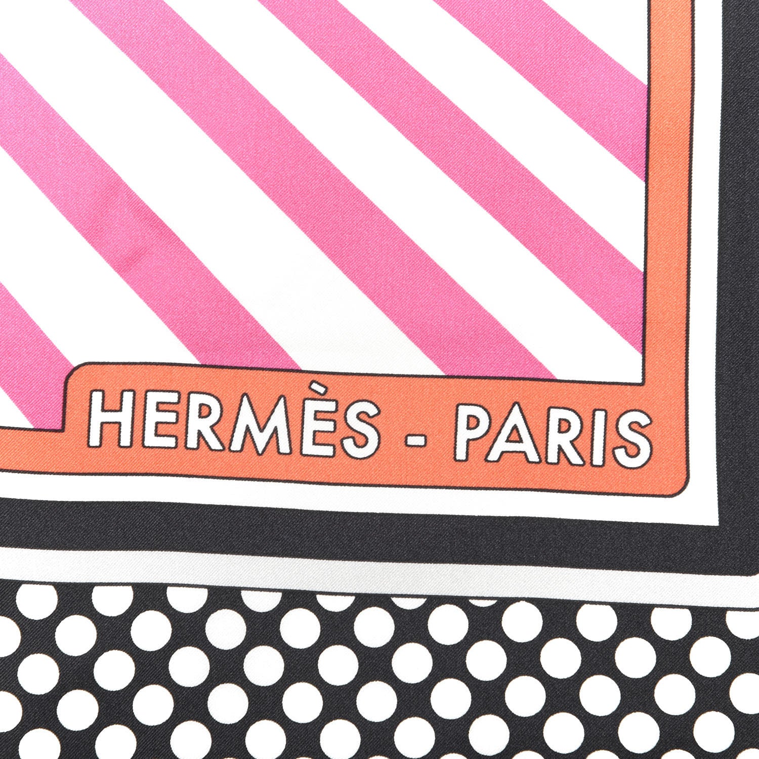 Hermes Silk Pegase Pop Scarf 140 Indigo Rose Multicolor 3 of 8