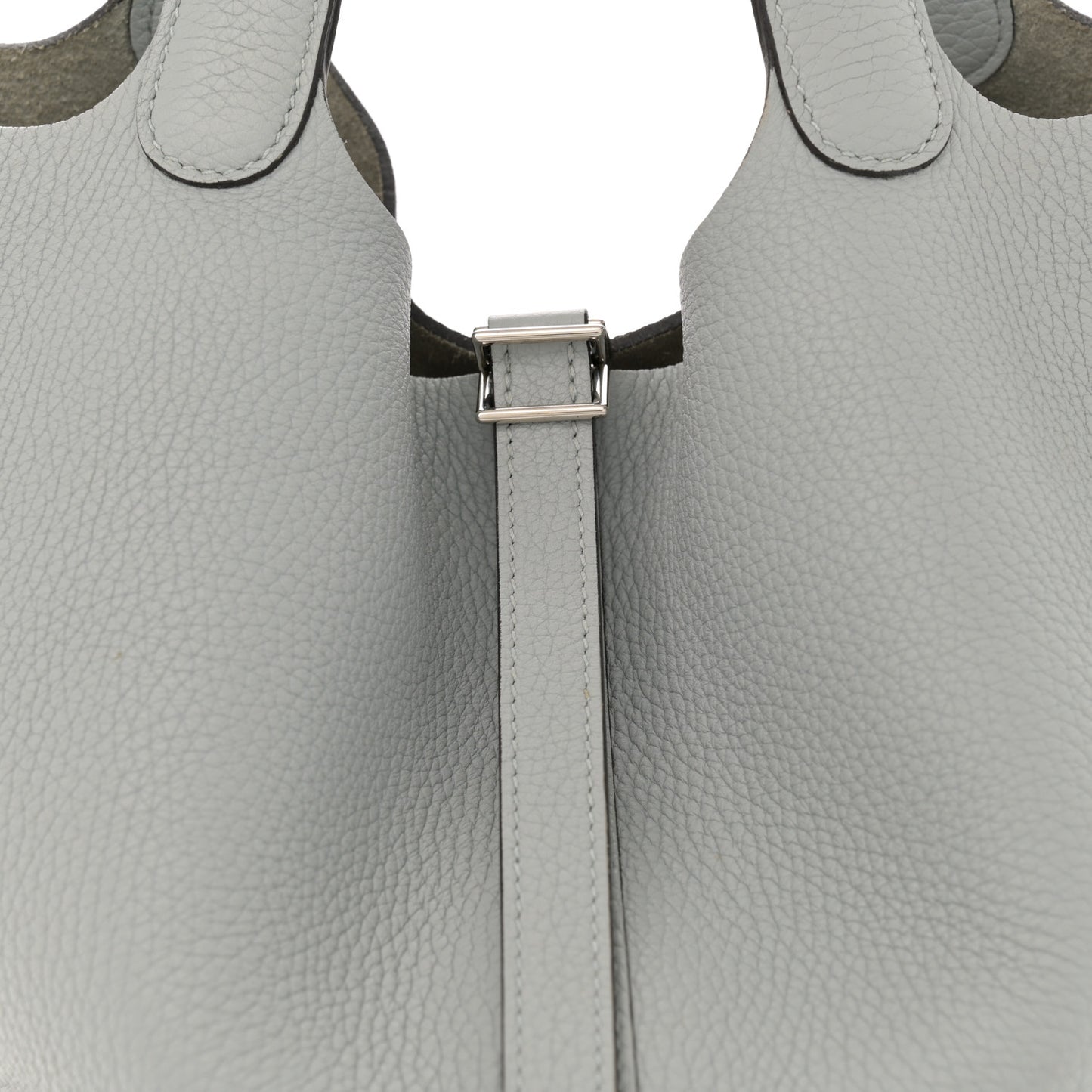Taurillon Clemence Picotin Lock 22 MM Bleu Pale