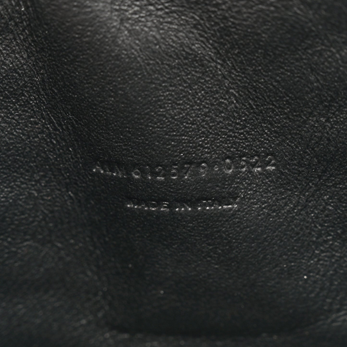Grain De Poudre Matelasse Monogram Mini Lou Camera Bag Black
