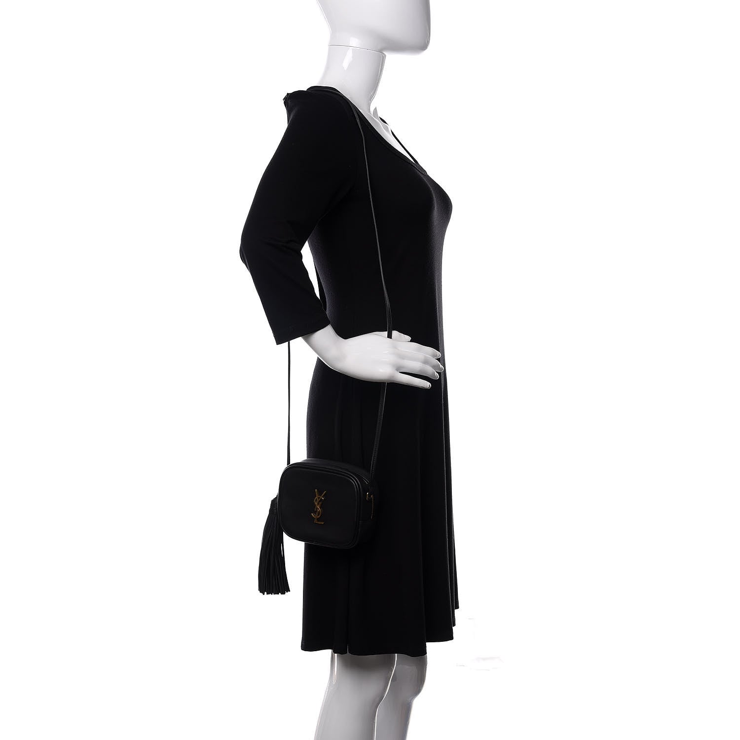 Saint Laurent Nappa Monogram Blogger Bag Black 2 of 9