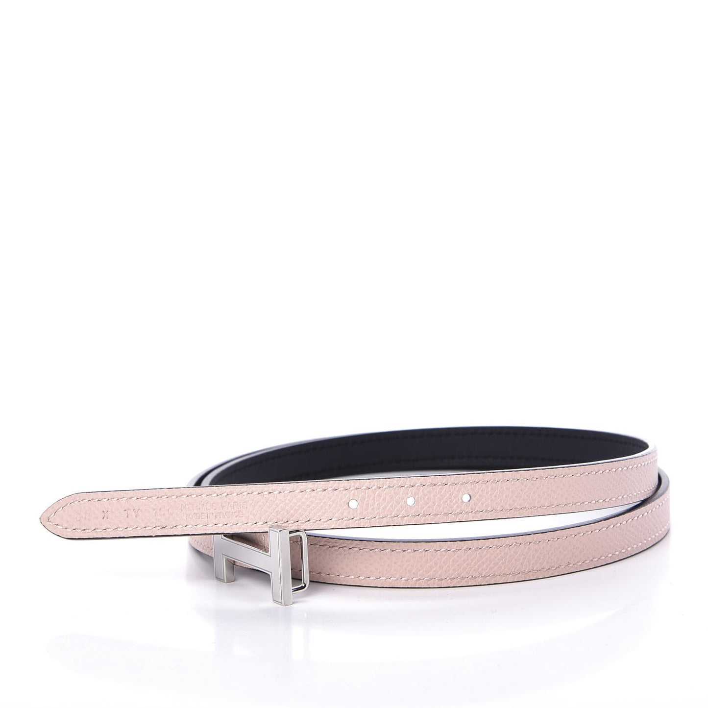 Swift Epsom 13mm Focus Belt 80 Rose Eglantine Bleu Indigo
