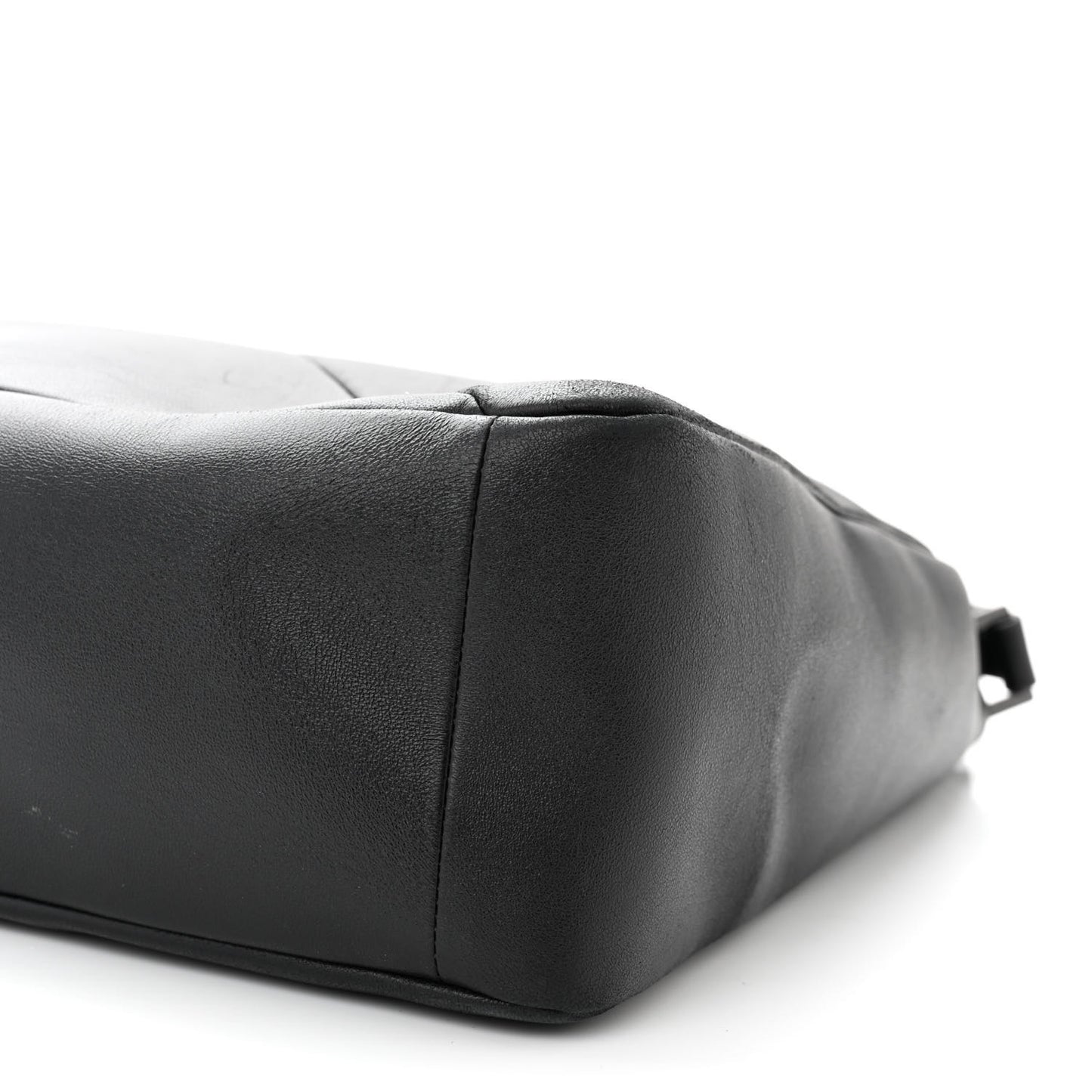 Nappa Monochrome One Stud Hobo Black
