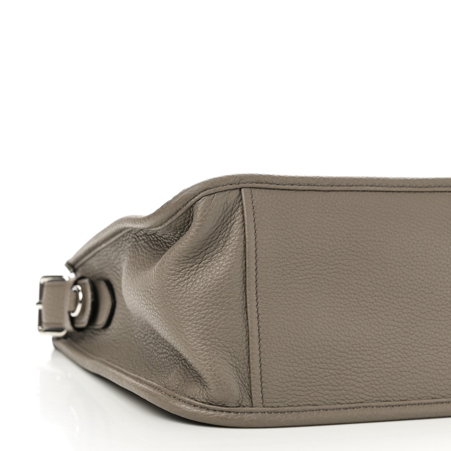 Vitello Daino Soft Hobo Messenger Bag Argilla