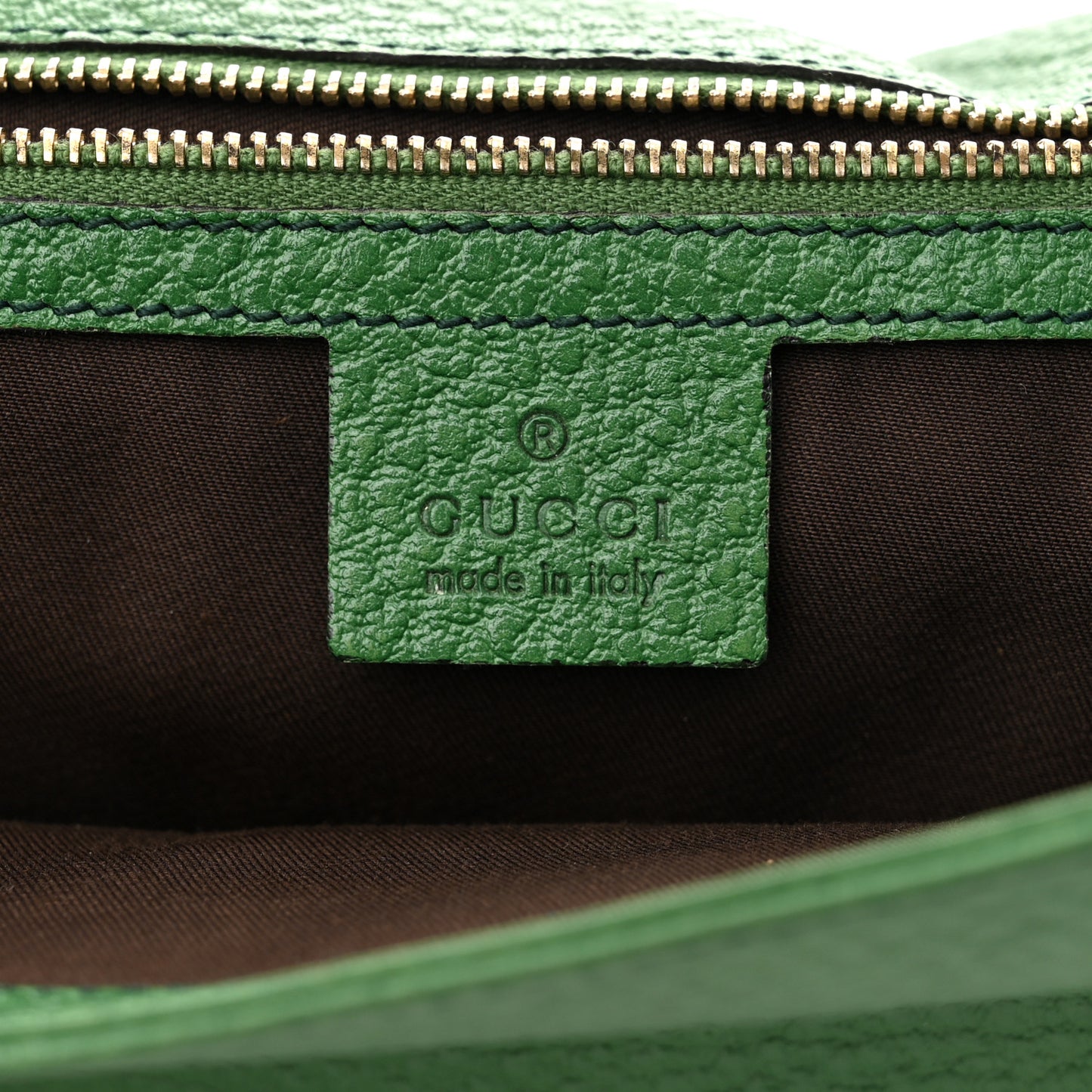 Pebbled Calfskin Web Blondie Hobo Green