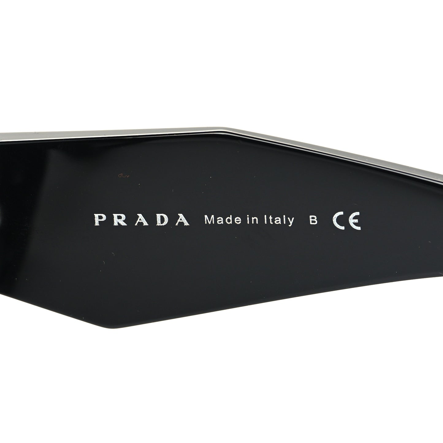 Acetate Symbole Sunglasses SPR 07Y Black