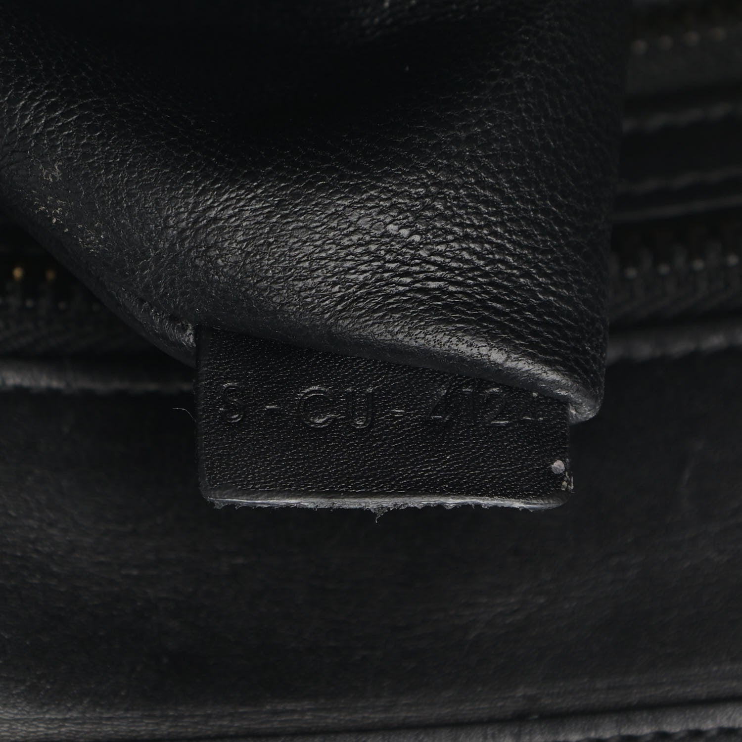 Celine Textured Calfskin Micro Tri-Color Luggage Olive 8 of 17