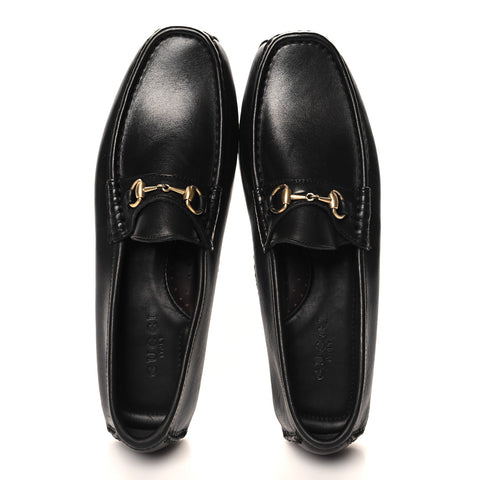 Calfskin Mens Horsebit Loafers 10 Brown