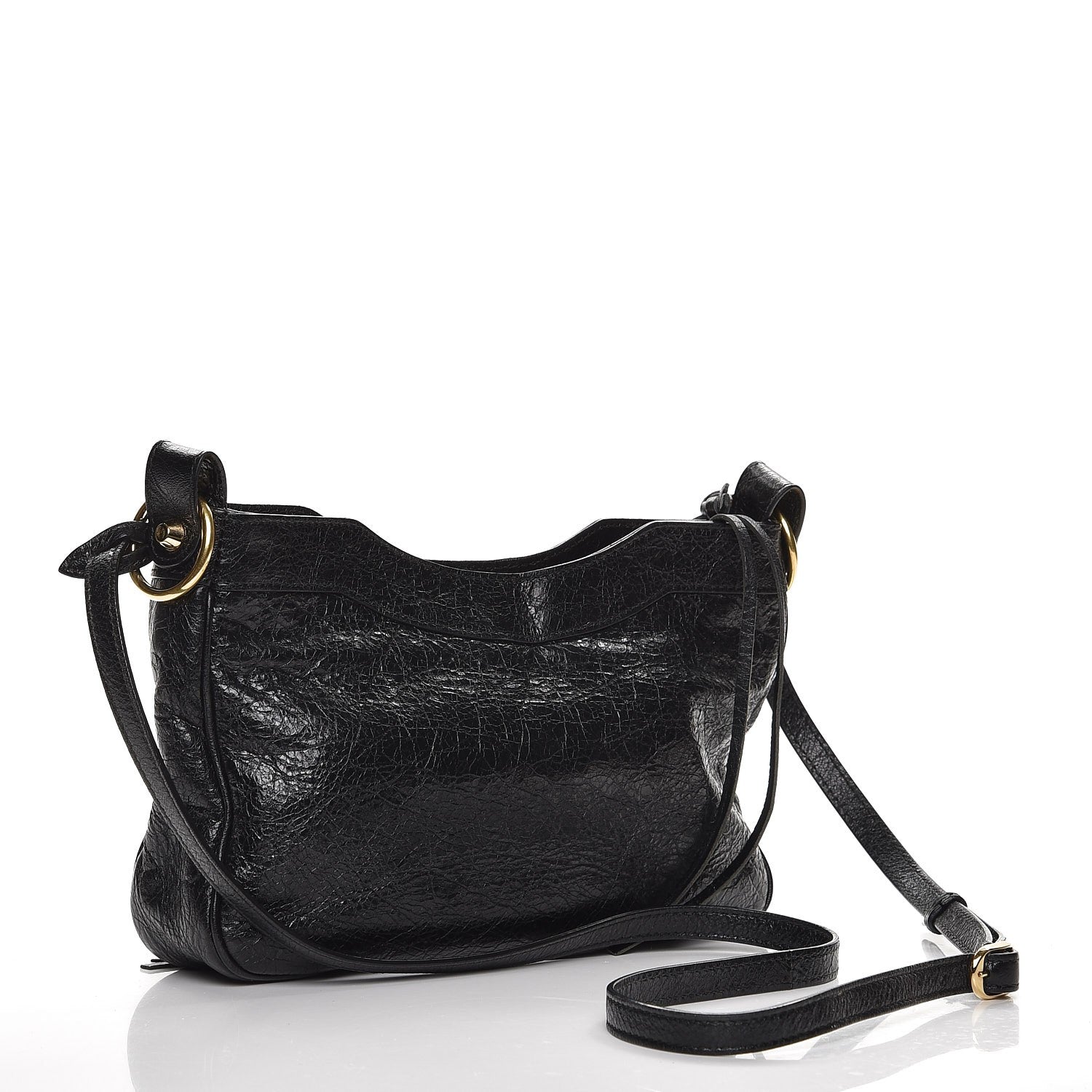 Balenciaga Agneau Classic Gold Hardware Hip Black 3 of 7