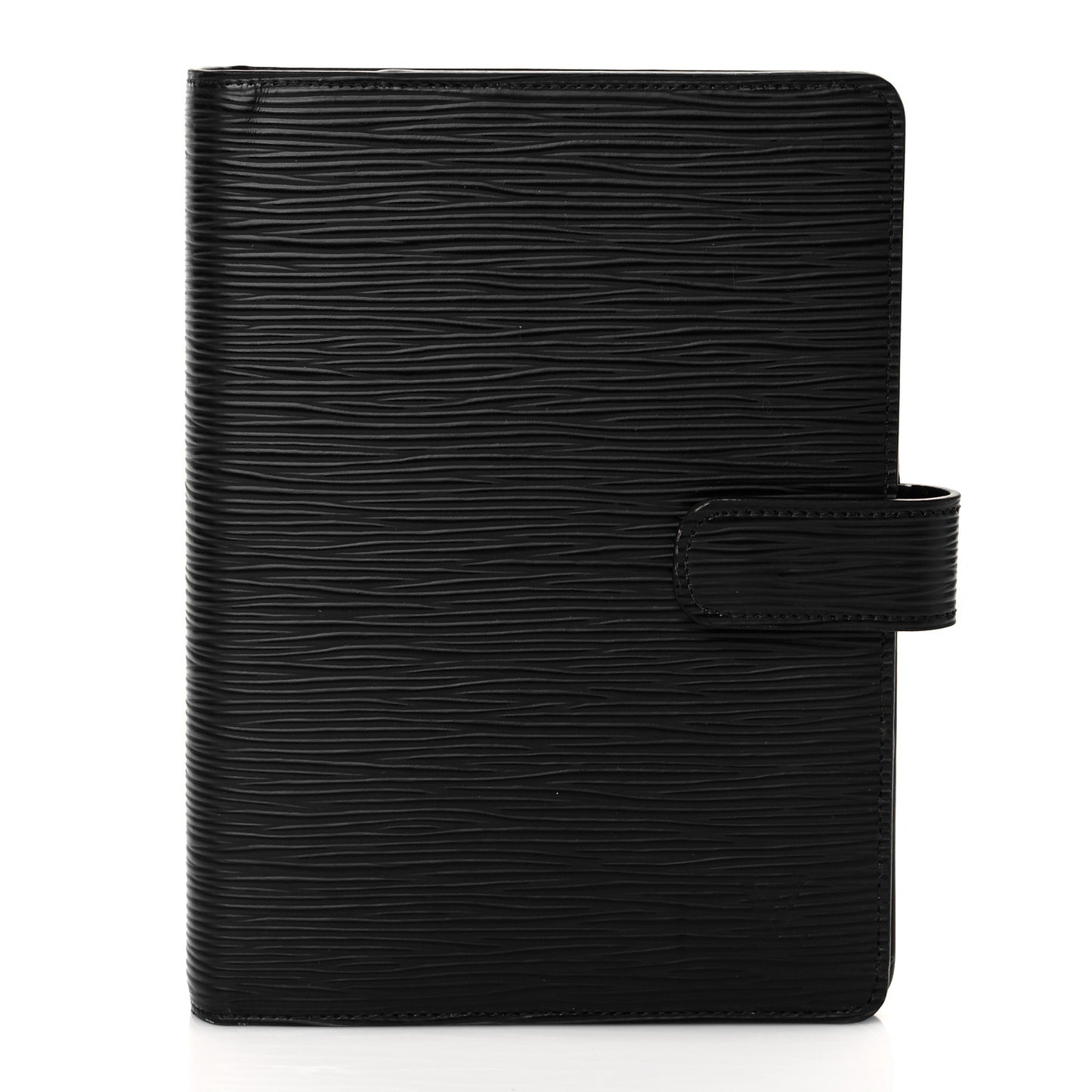 Epi Medium Ring Agenda Cover Black