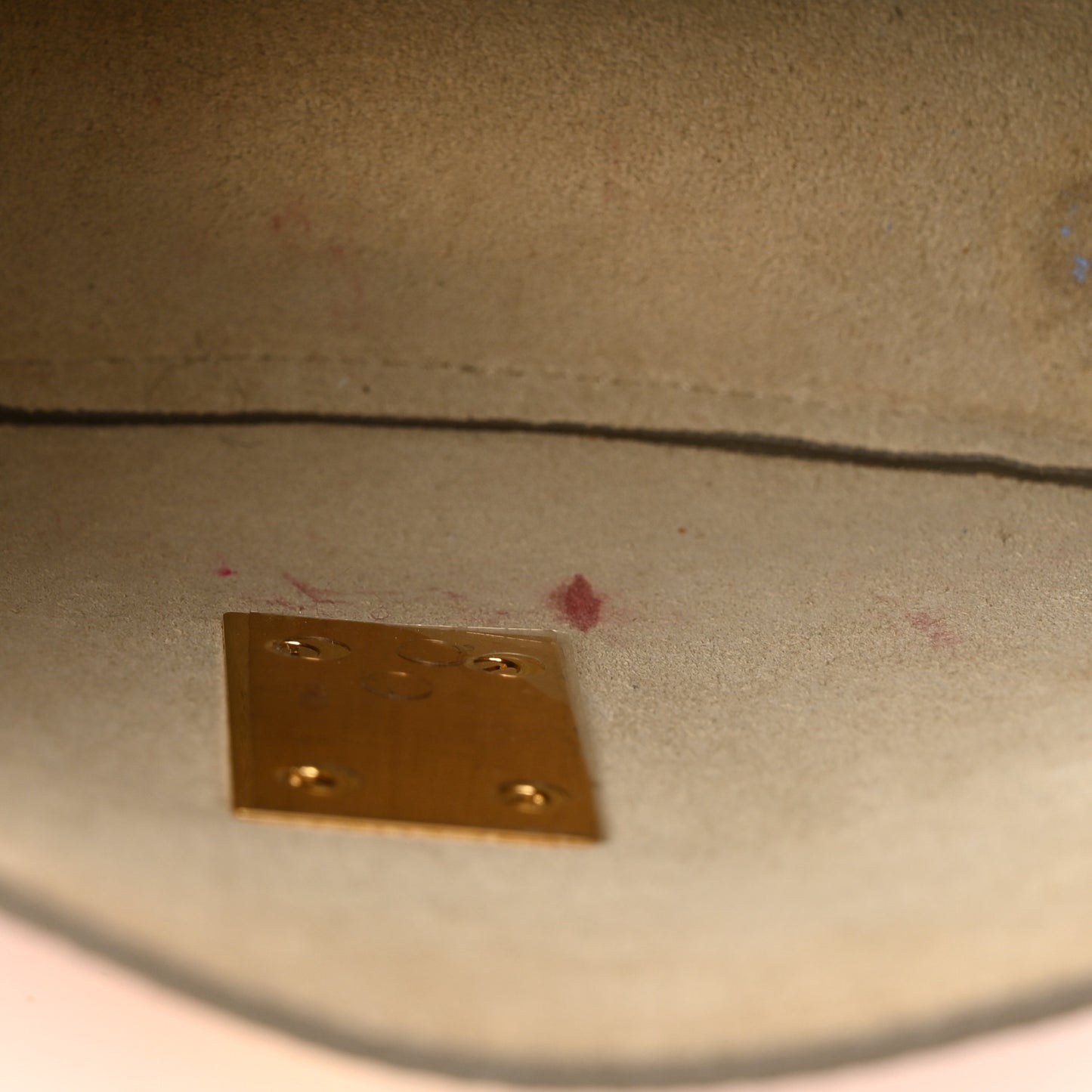 Grained Lambskin Mini Drew Shoulder Bag Misty Rose