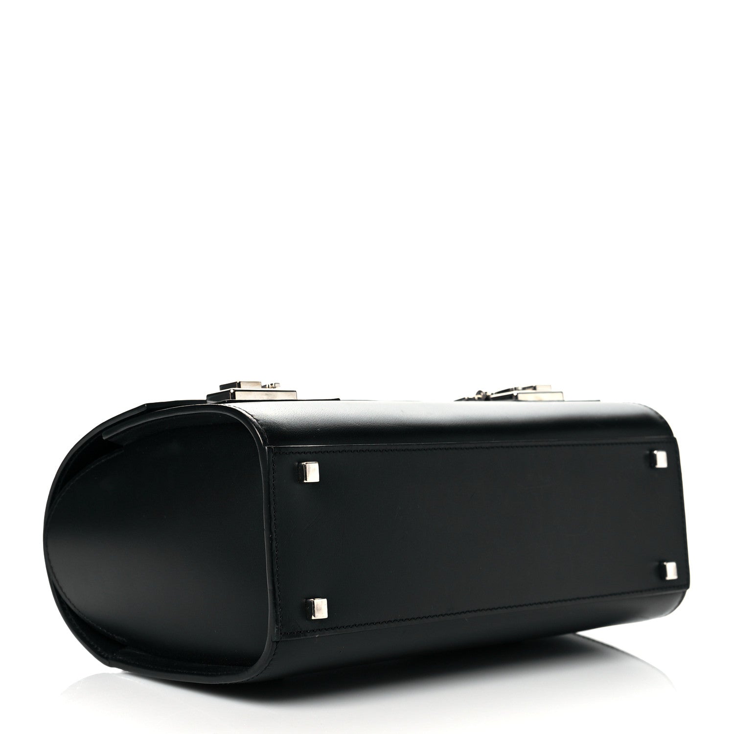 Moynat Box Calfskin Cabotin Black 4 of 9