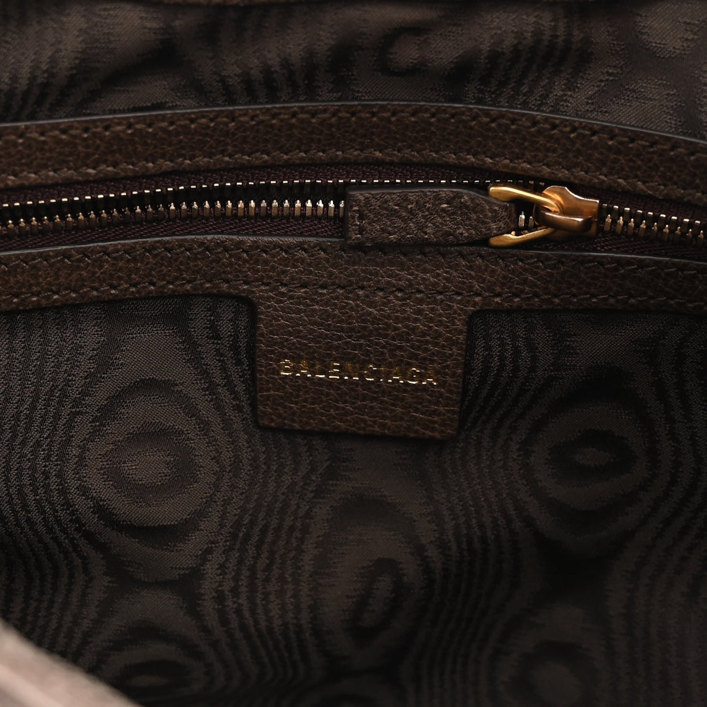 X BALENCIAGA BB Supreme Monogram Calfskin Web Small Jackie 1961 Hobo Beige Ebony
