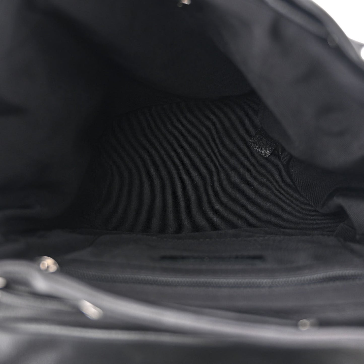 Lambskin Quilted Small Urban Spirit Backpack Black