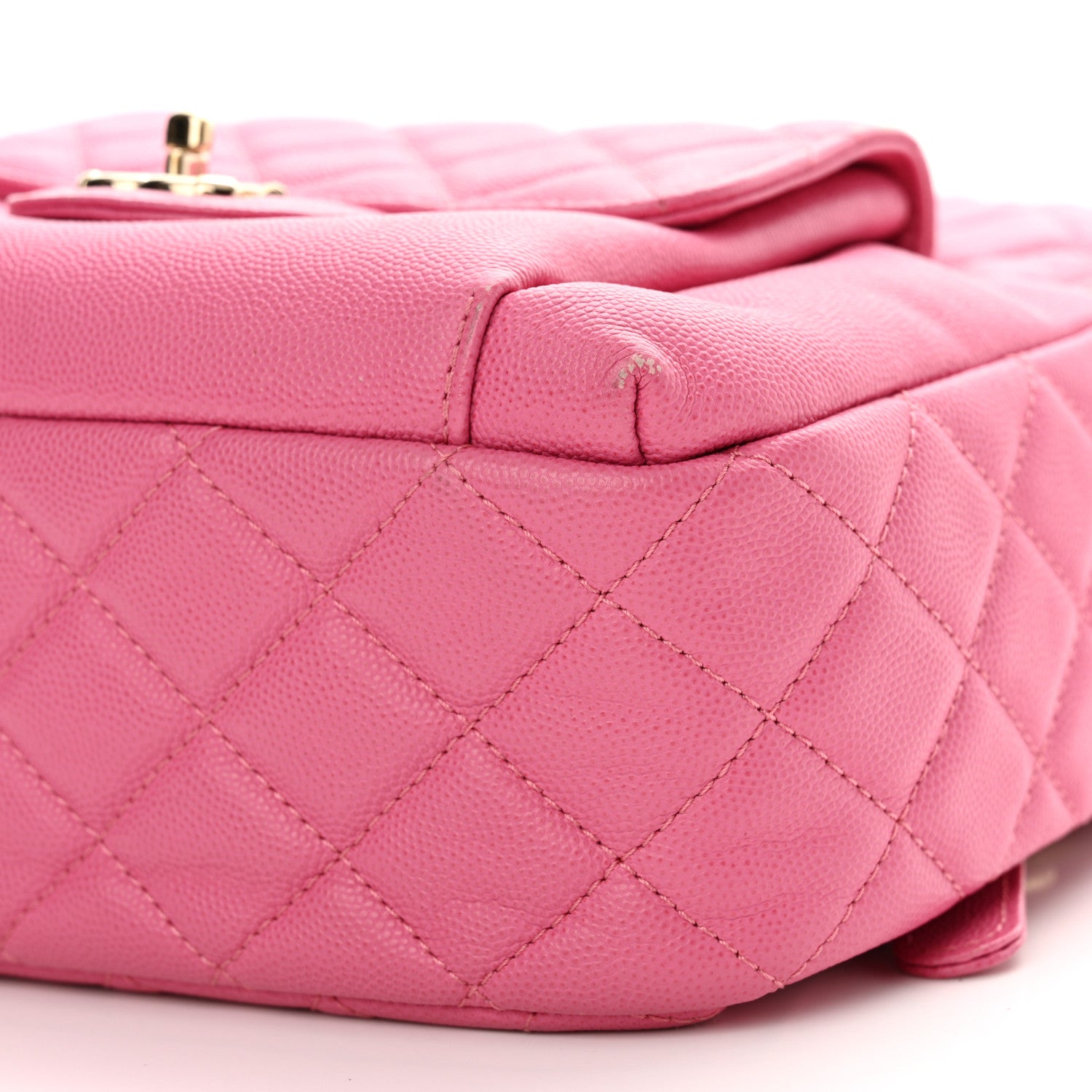 Chanel Caviar Quilted Large CC Day Backpack Pink 10 of 20