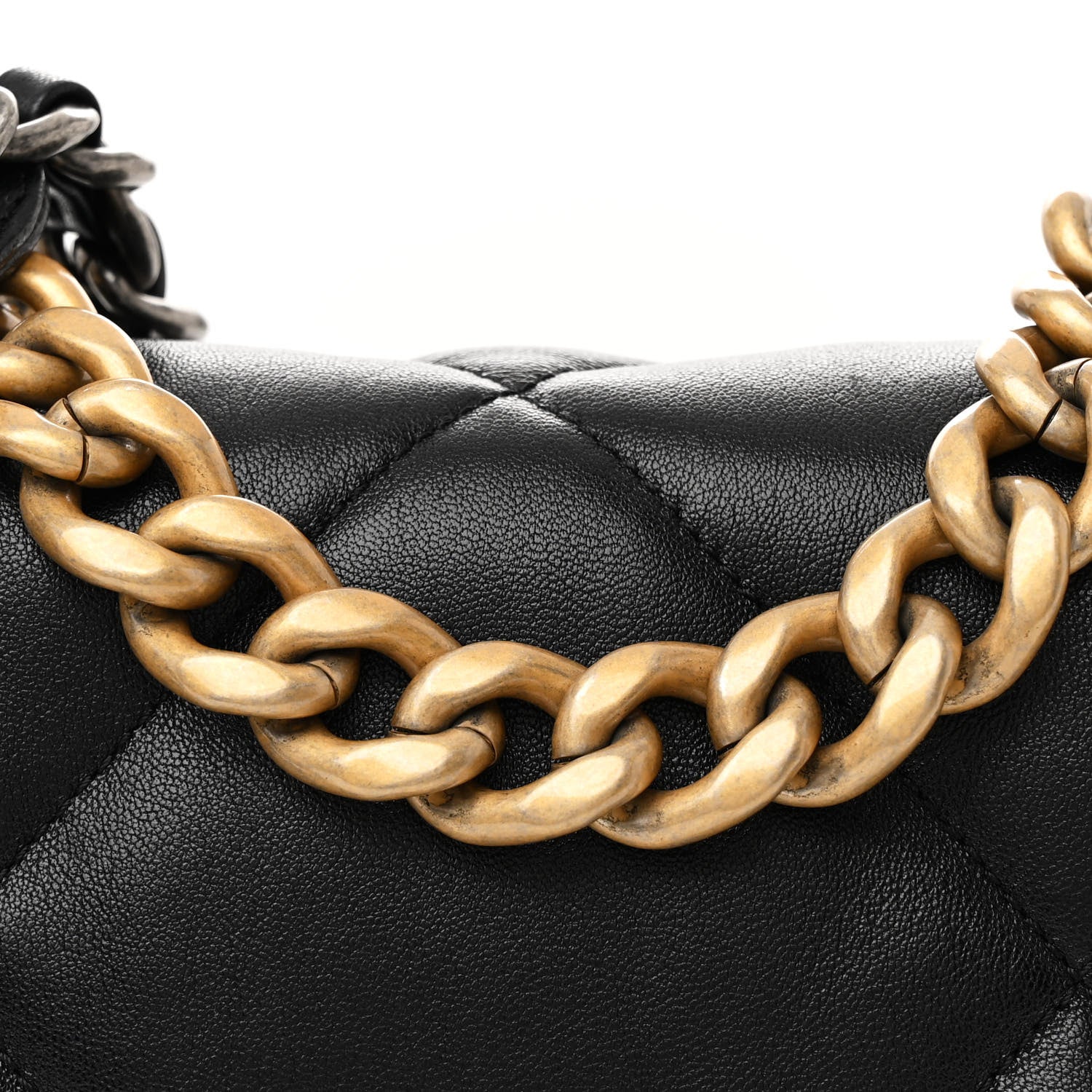 Chanel Lambskin Quilted Medium Chanel 19 Flap Black 8 of 10