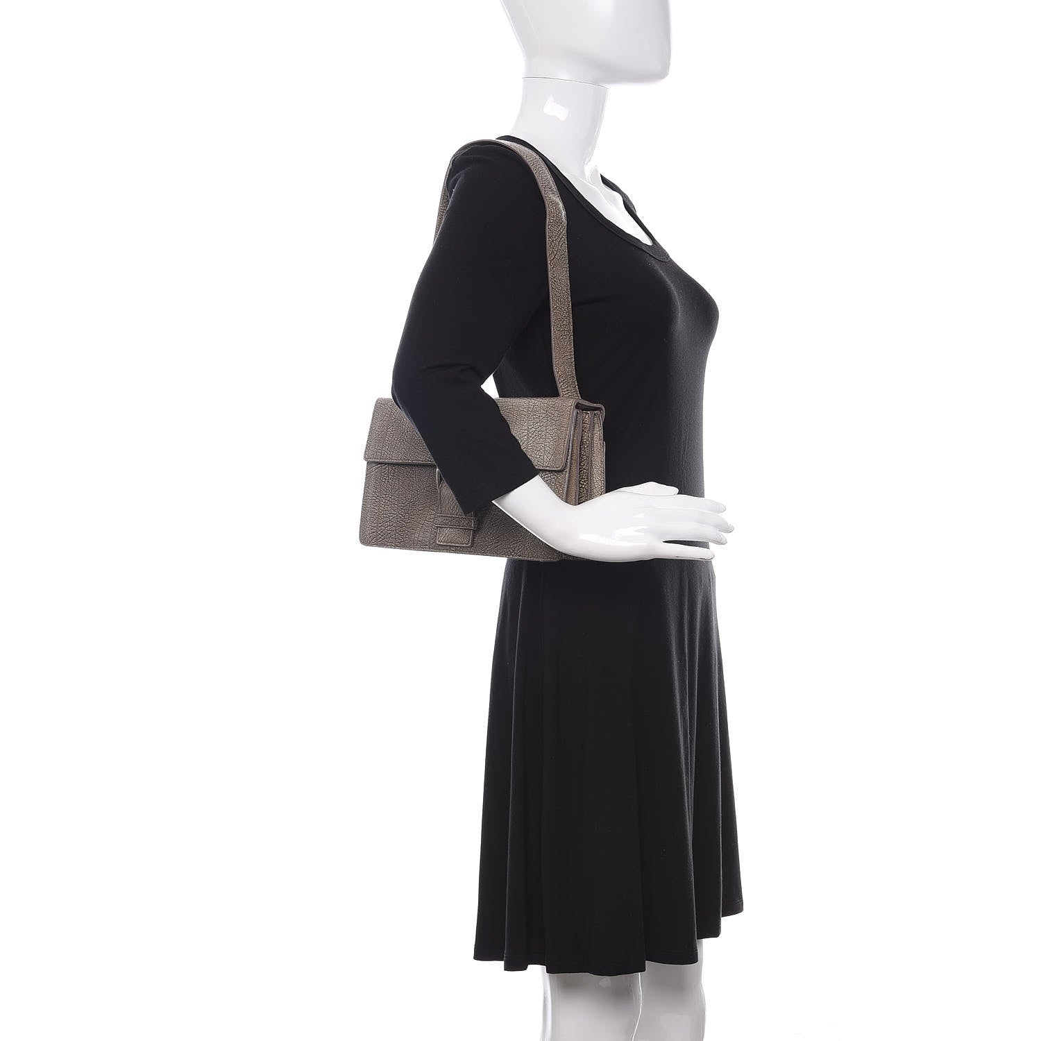 Prada Lama Shoulder Bag Roccia 2 of 10