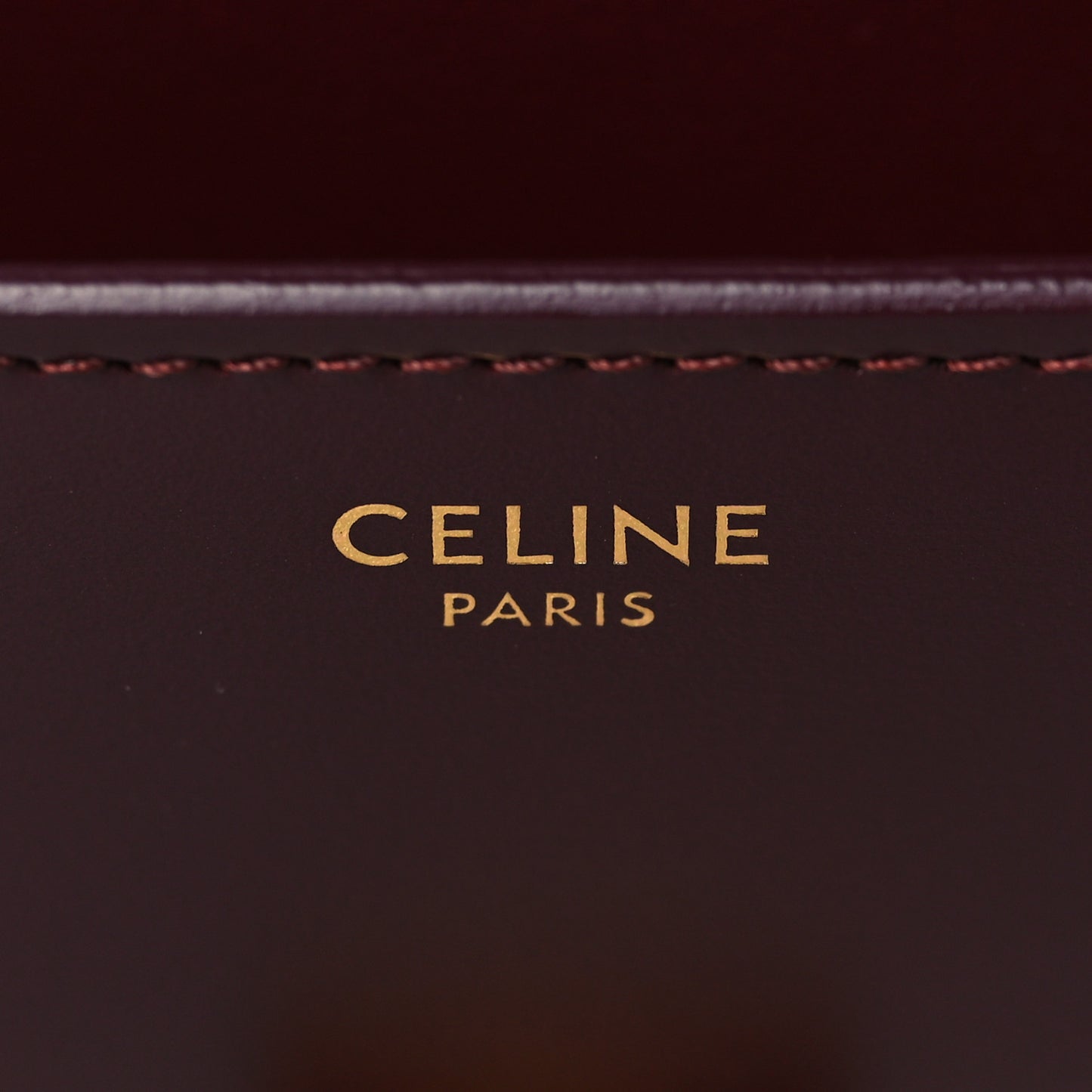 Box Calfskin Teen Classic Box Flap Bag Burgundy