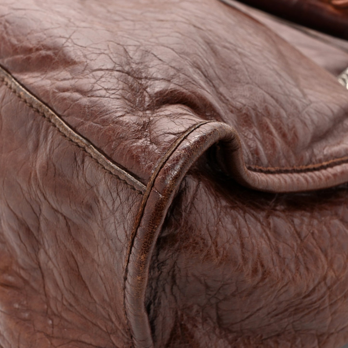 Agneau Giant 21 Silver Hardware City Castagna