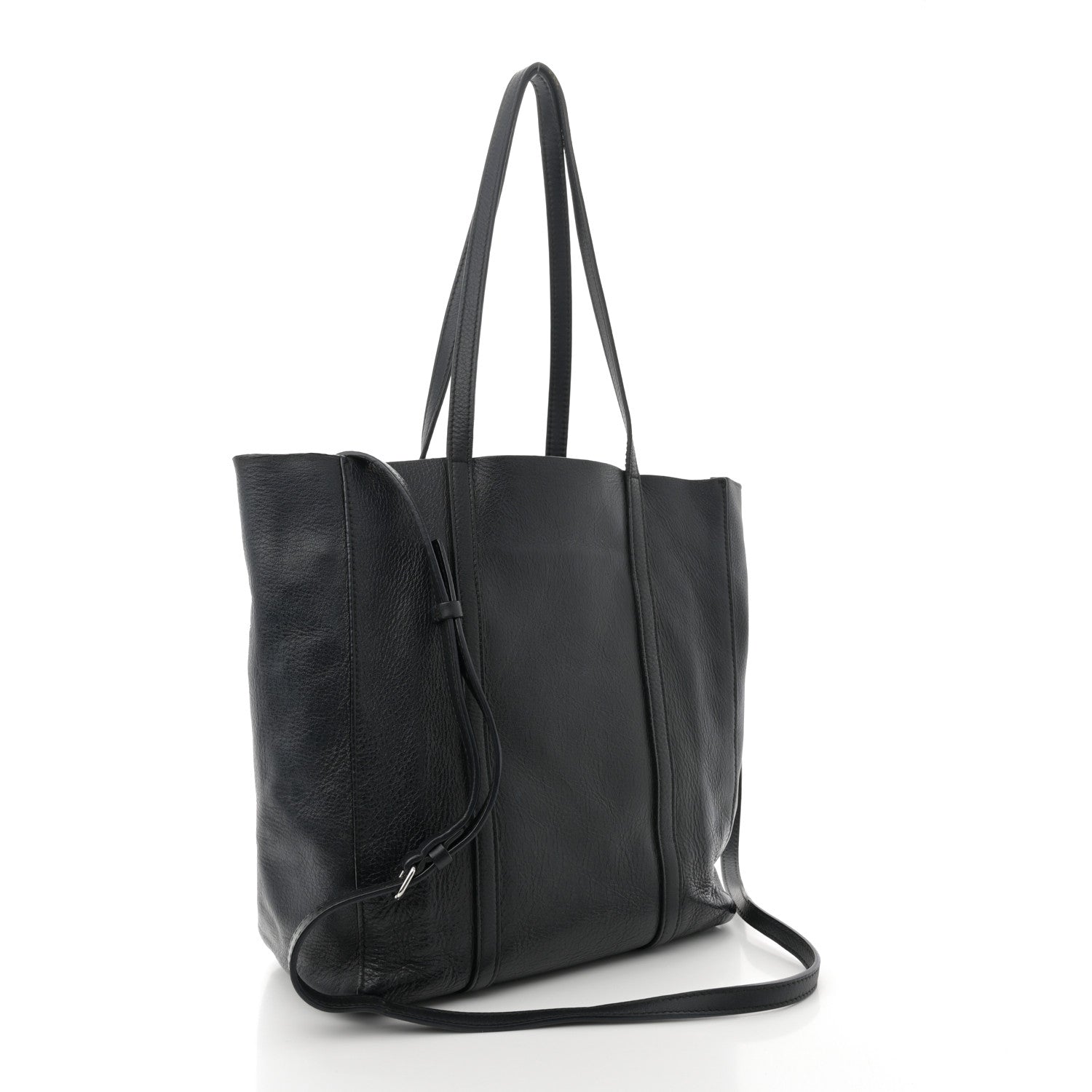 Balenciaga Smooth Calfskin Double Sided XS Everyday Tote Black 3 of 12