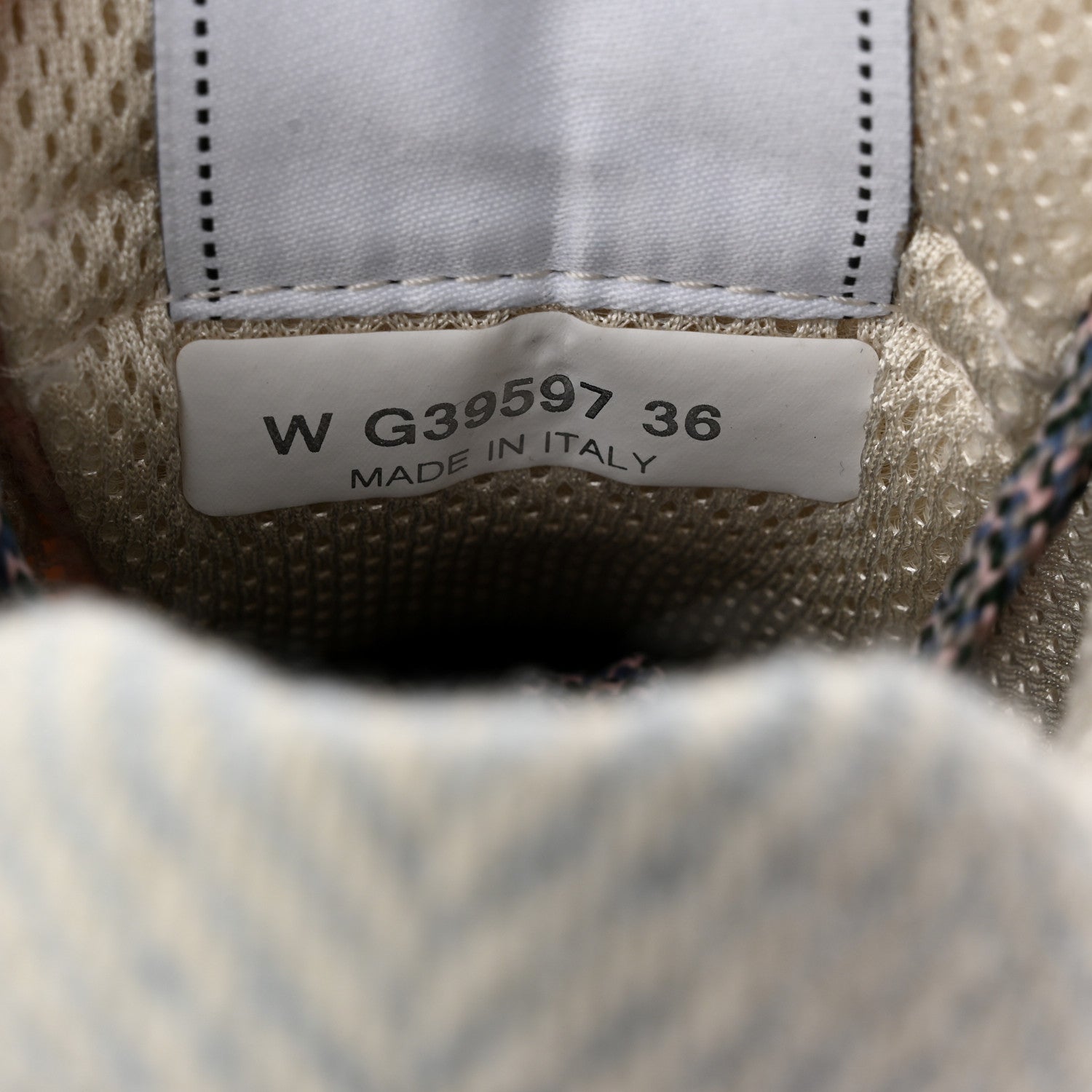 Chanel Tweed Suede CC Sneakers 36 Grey Pink Multicolor 7 of 12