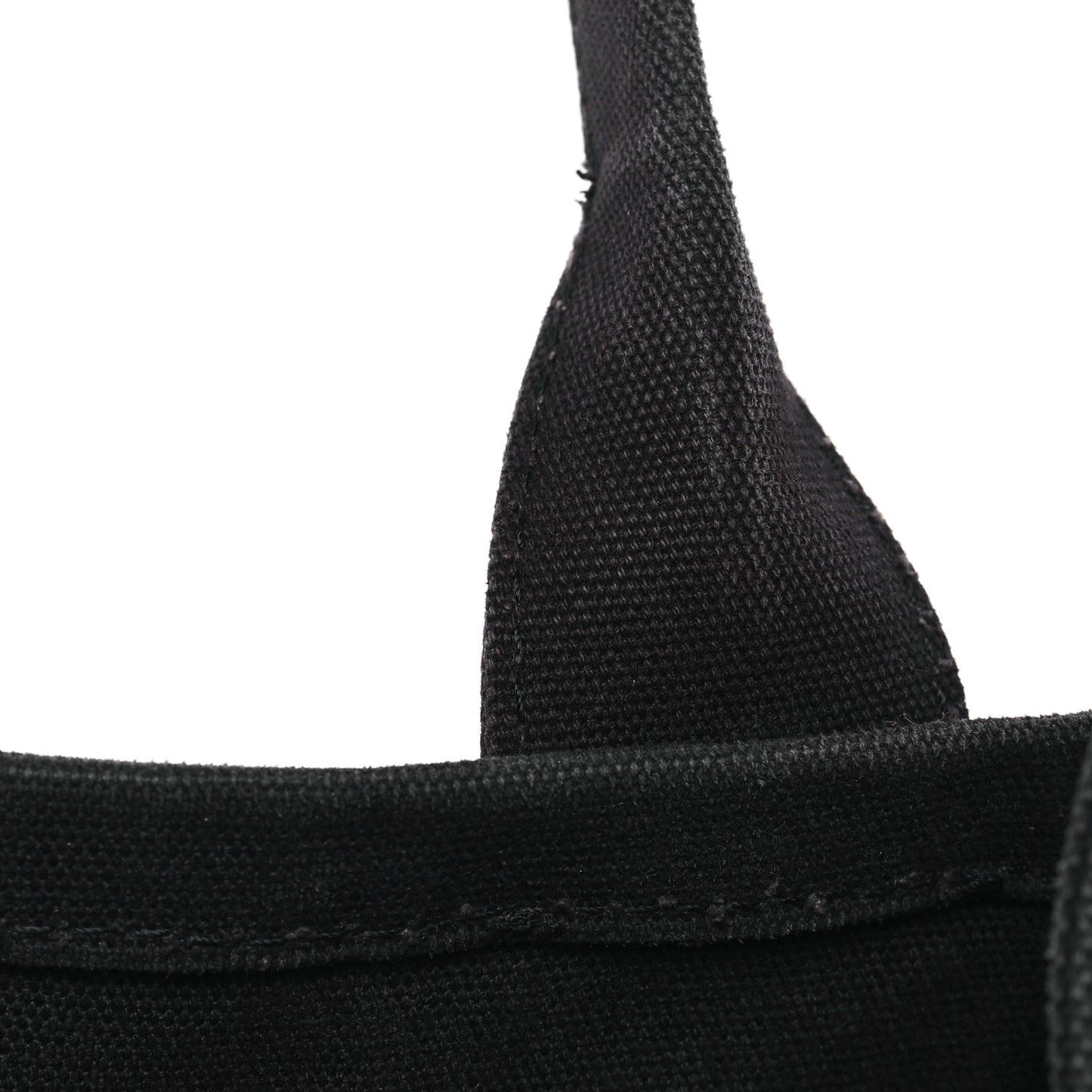 Cotton Canvas Large The Tote Bag Black