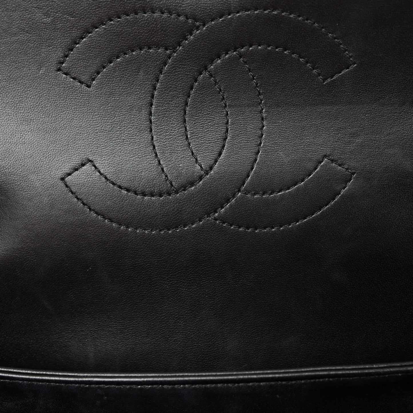 Lambskin Quilted Small Trendy CC Dual Handle Flap Bag Black