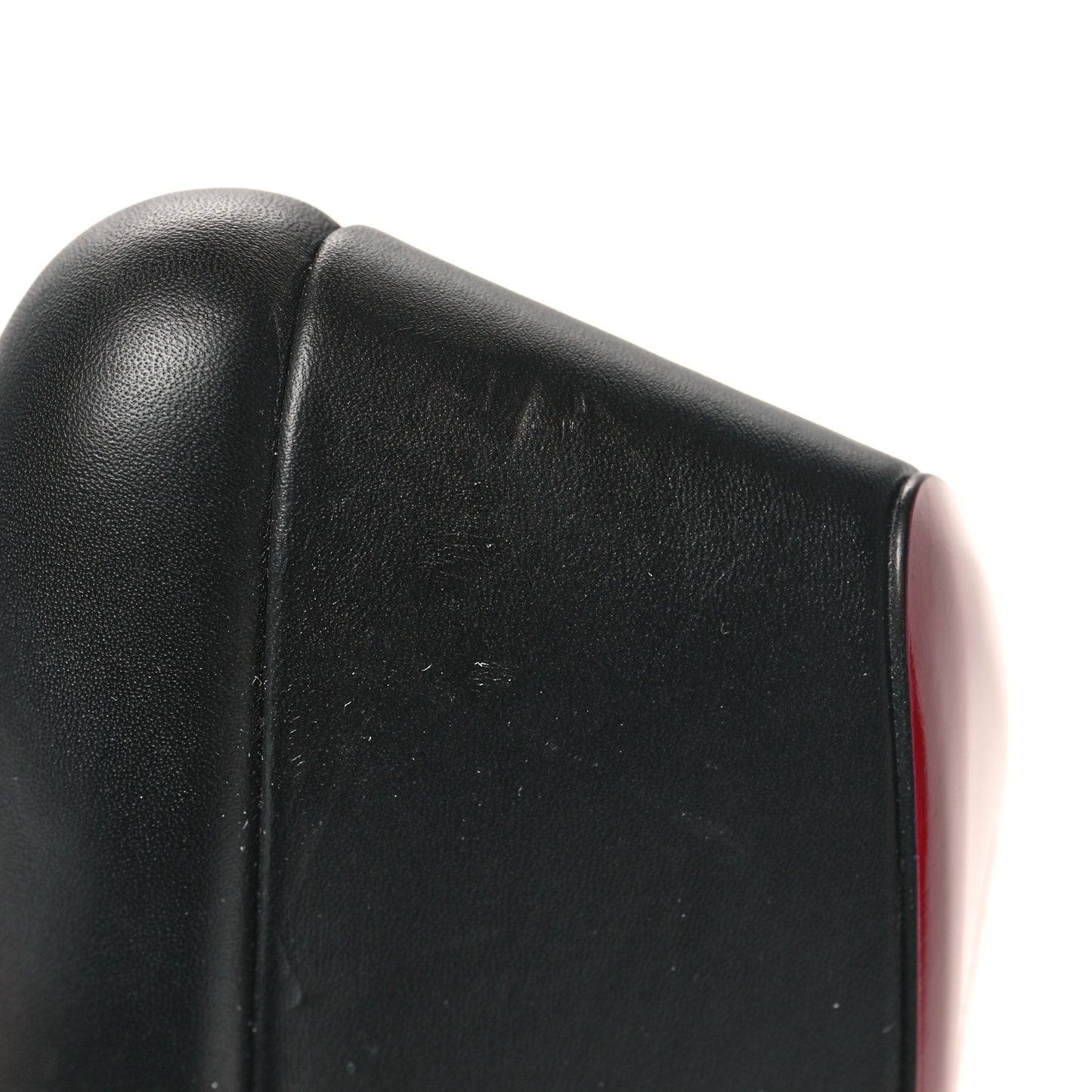 Calfskin Dolly Alta Booty 160 Ankle Boots 36.5 Black