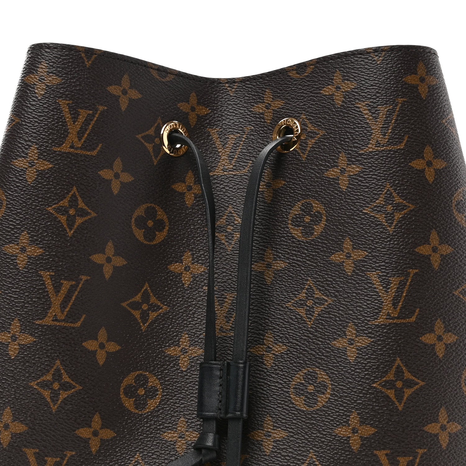 Louis Vuitton Monogram Neonoe MM Black 8 of 10