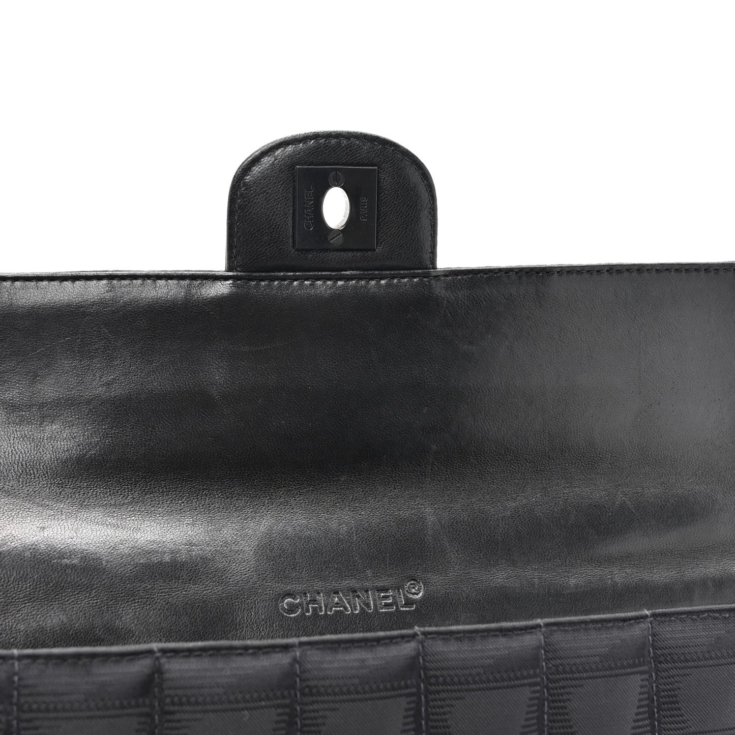 Nylon Travel East West Flap Black