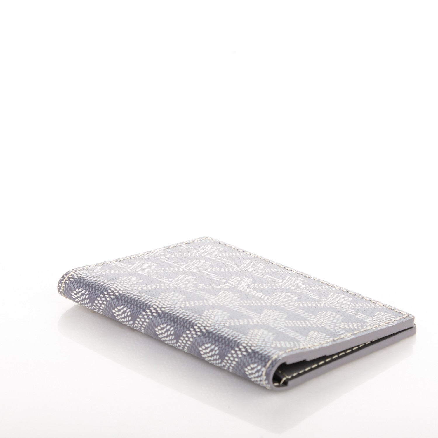 Goyard Goyardine Saint Marc Folding Card Case Grey 4 of 7