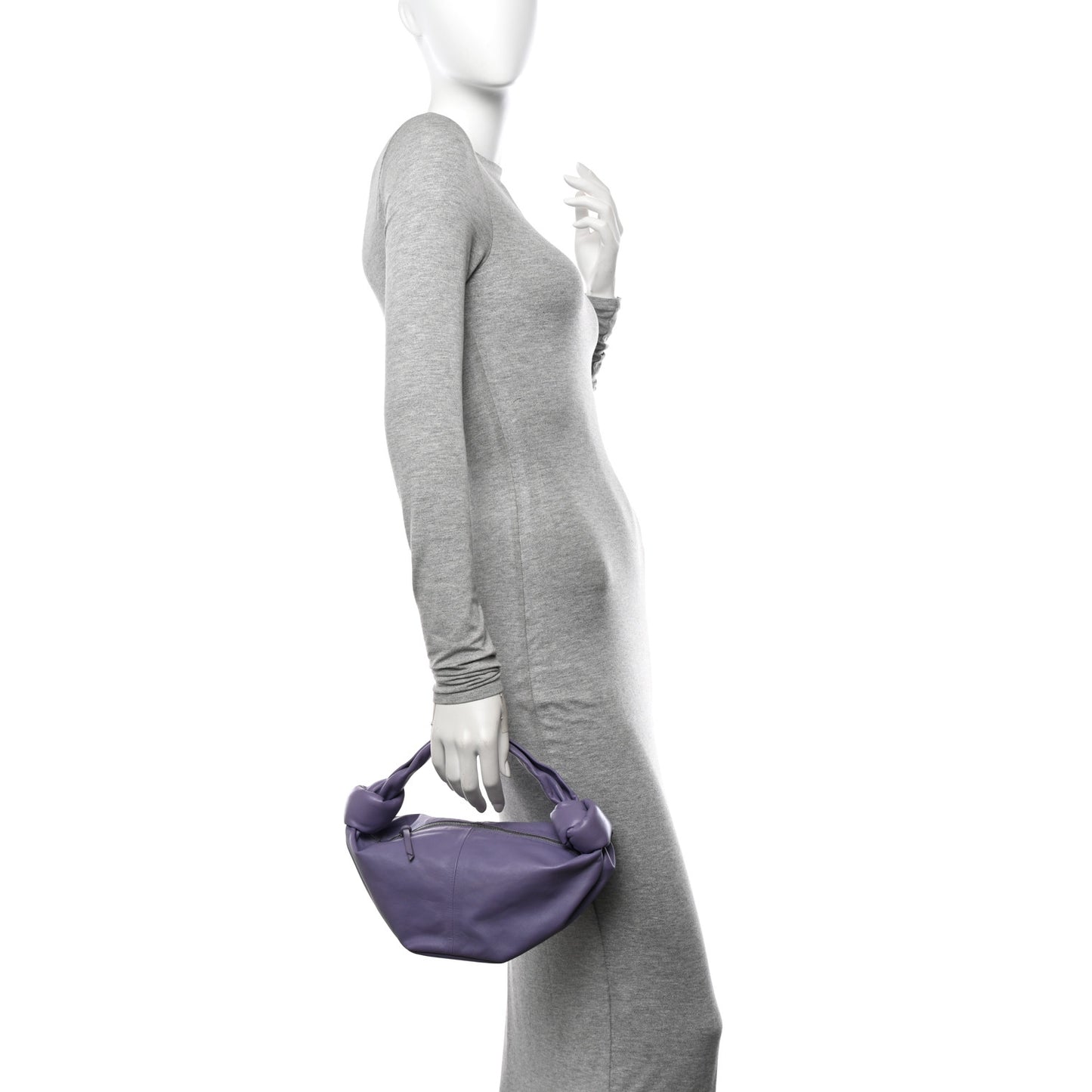 Nappa Mini Double Knot Bag Lavender