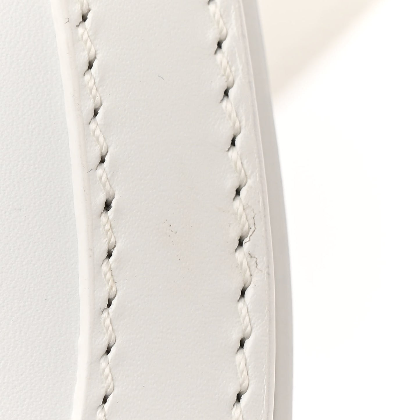 Calfskin Large Greca Goddess Shoulder Bag White