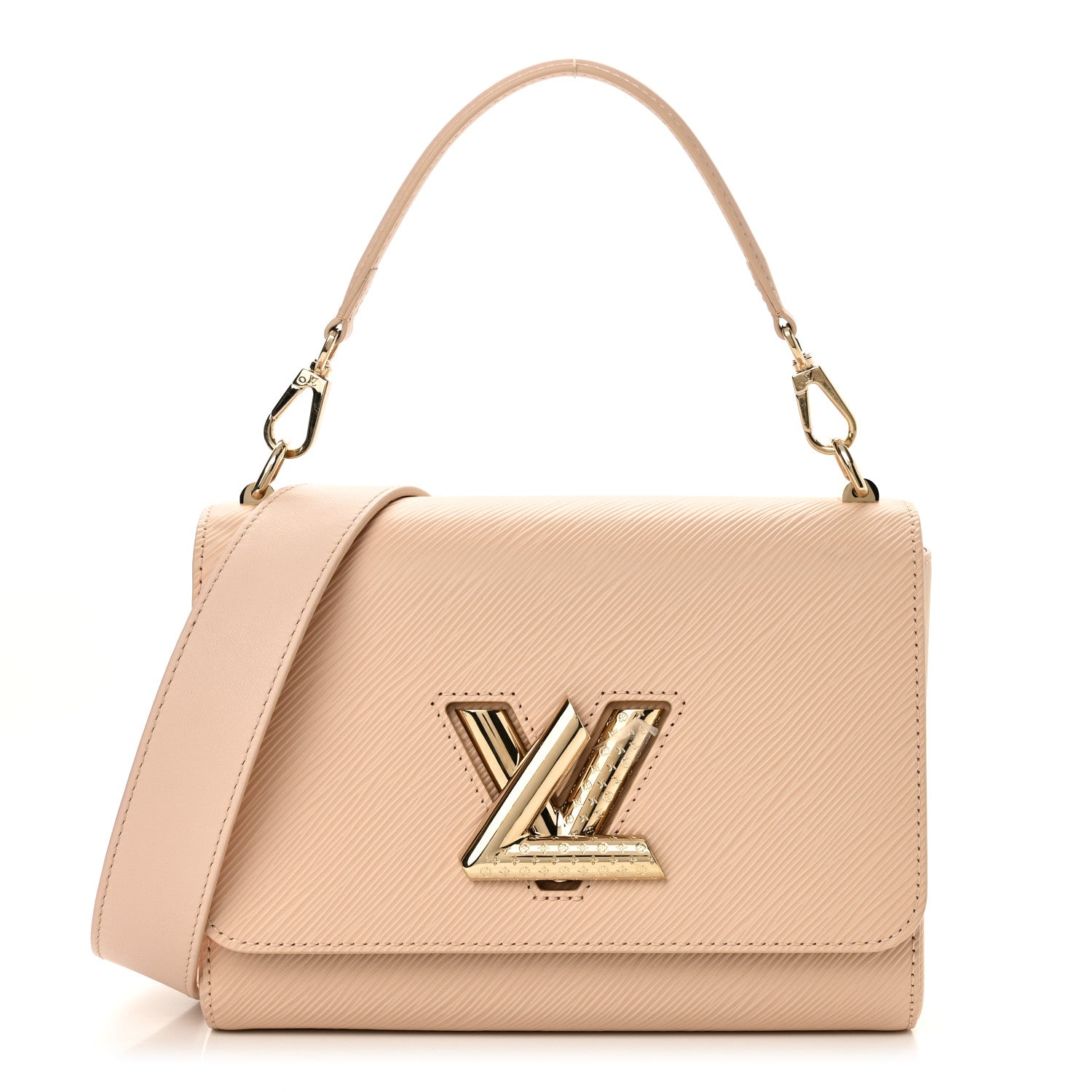 Louis Vuitton Epi Twist Top Handle Shoulder Bag MM Macchiato
