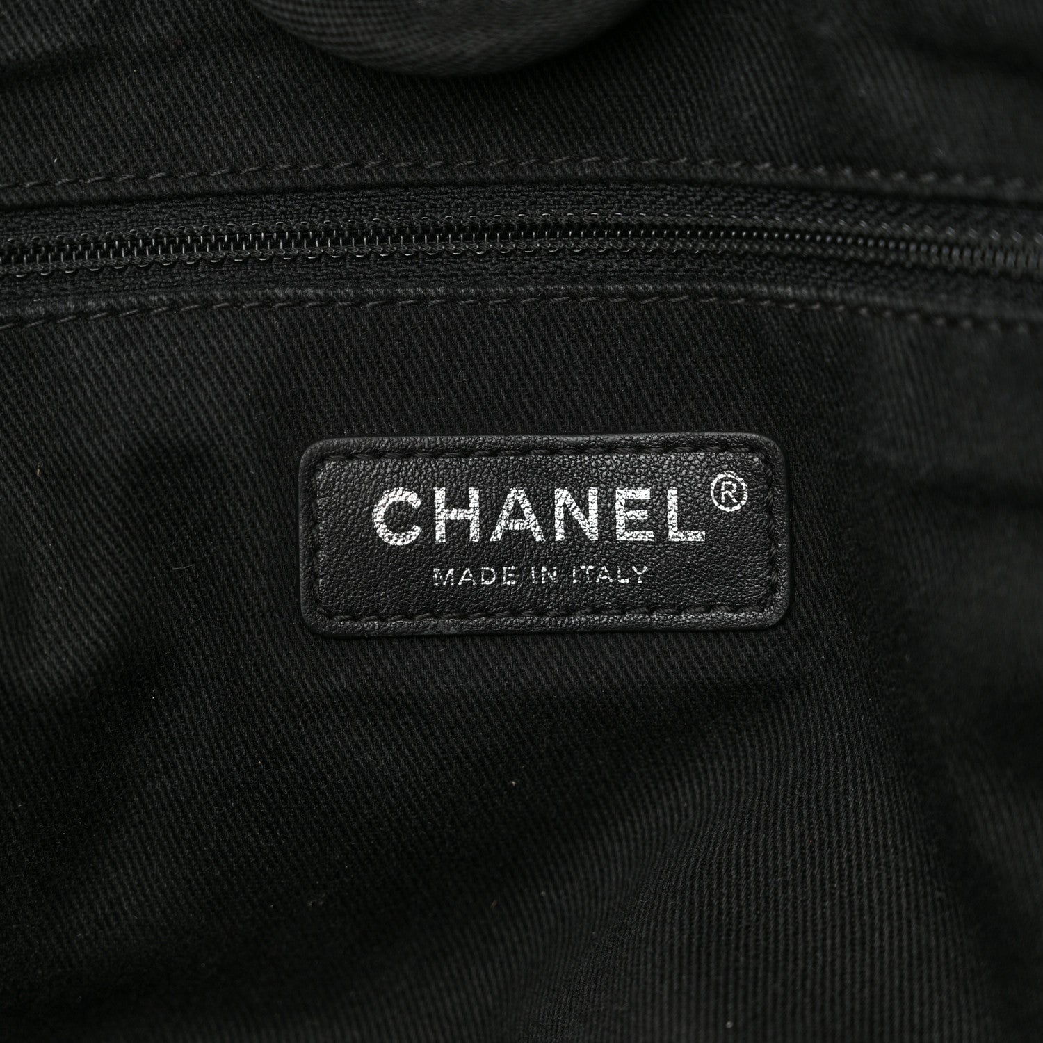 Chanel Canvas Sequin Small Deauville Tote Charcoal 6 of 14