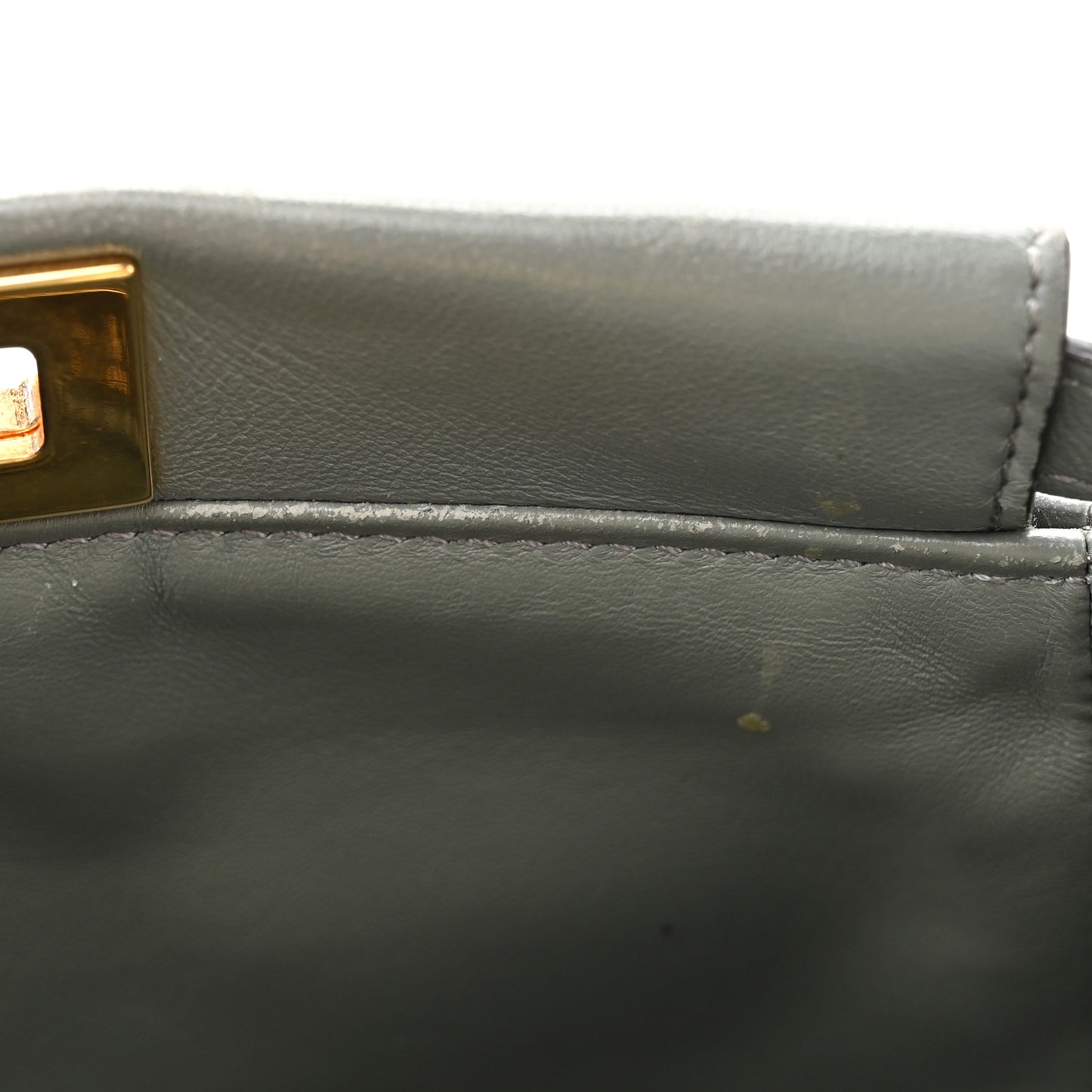 Nappa Mini Peekaboo Iconic Satchel Fumo