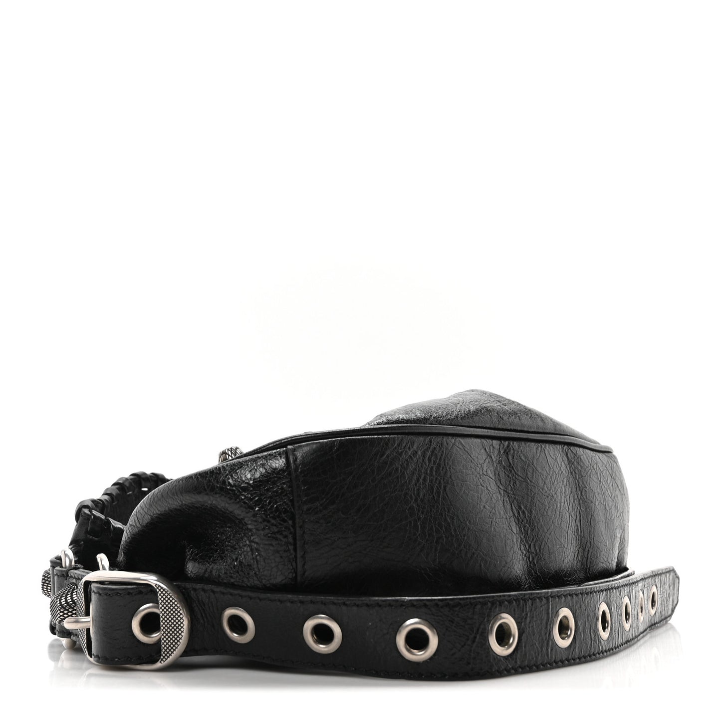 Agneau Arena Le Cagole Shoulder Bag XS Black
