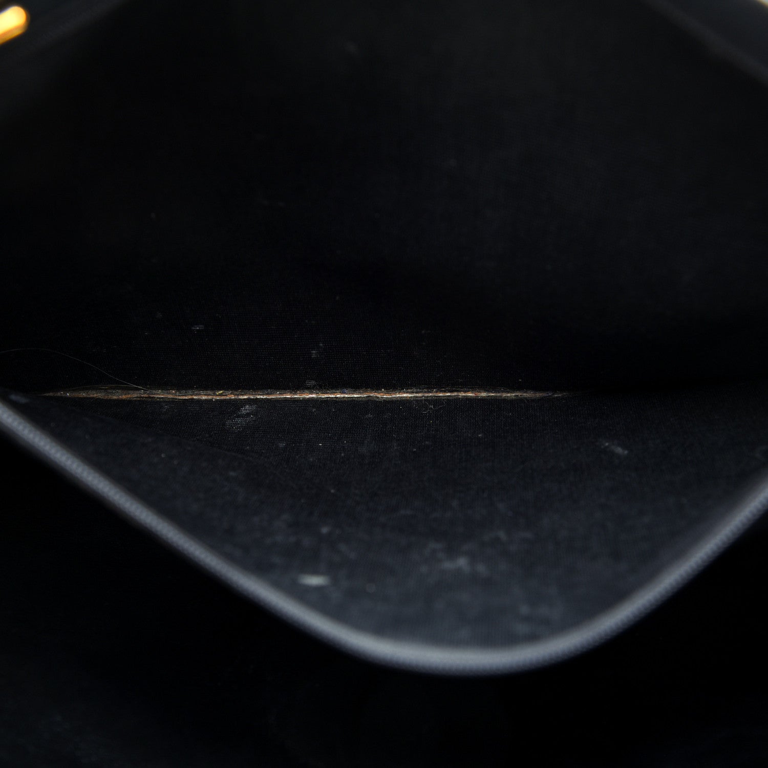 Chanel Lambskin CC Tote Black 12 of 12