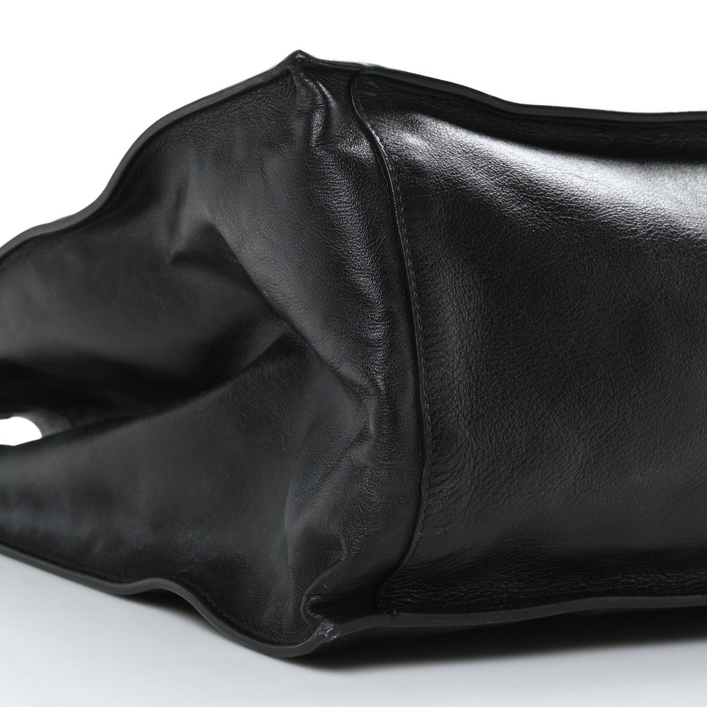 Vitello Rive Gauche Large Tote Black