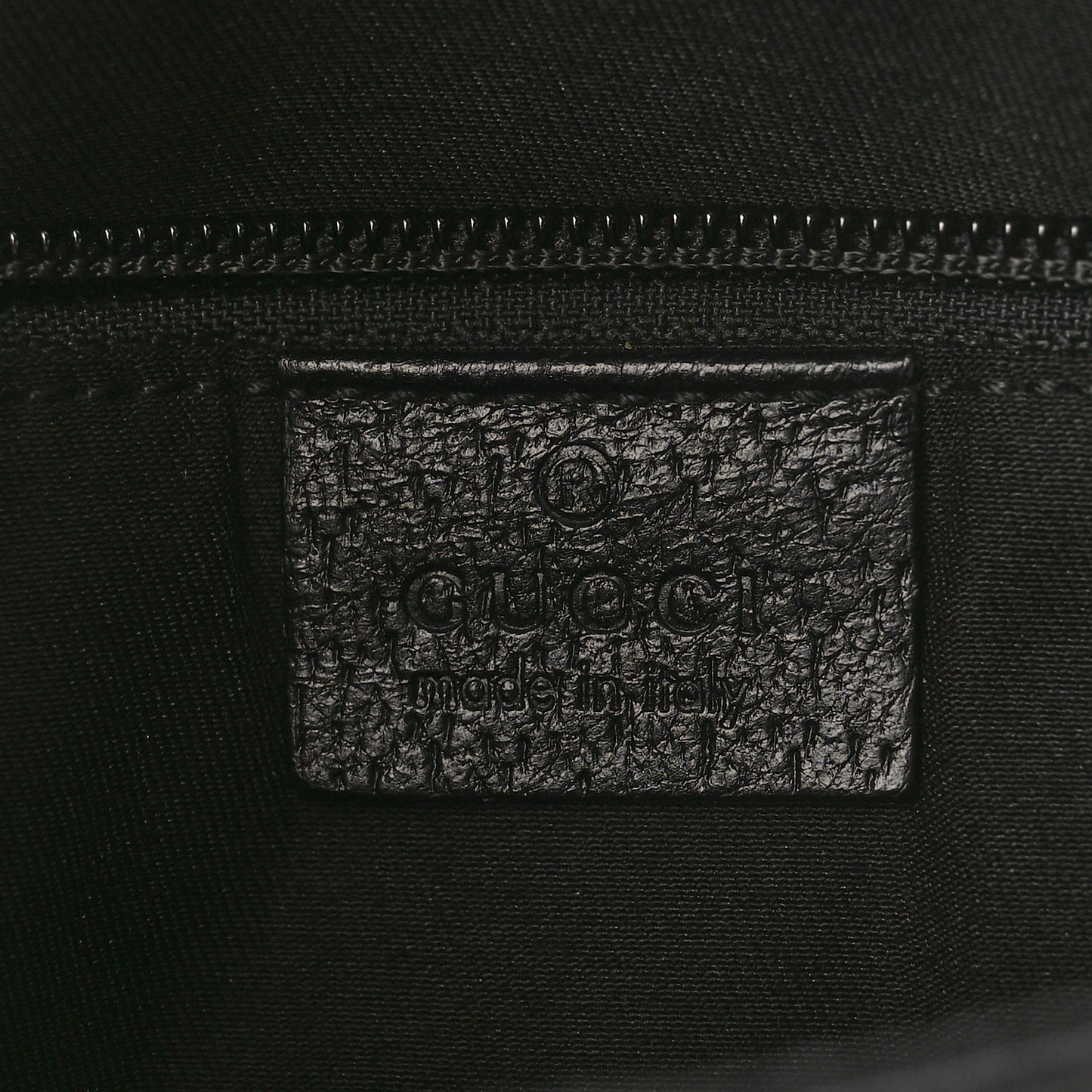 GG Monogram Messenger Crossbody Bag Black