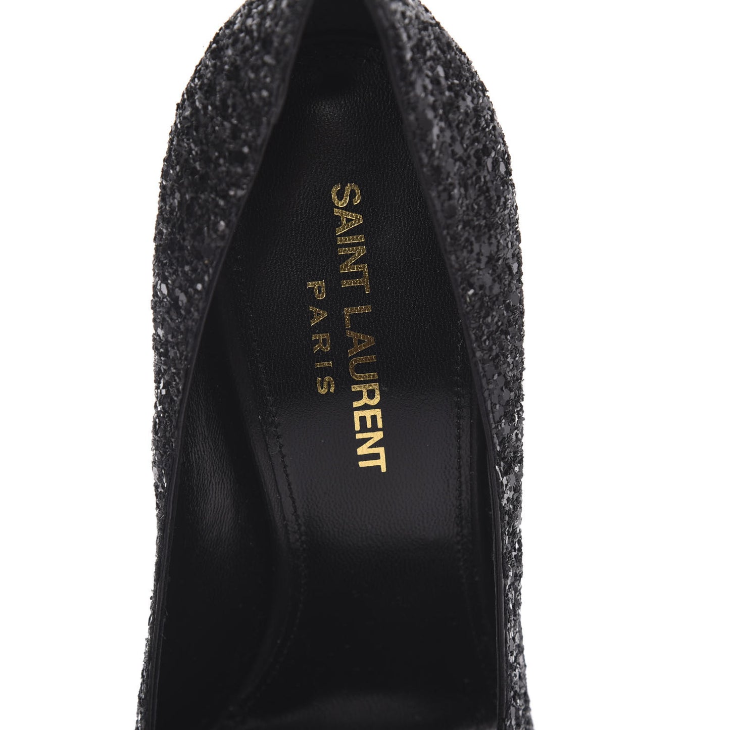 Glitter Opyum 100 Pumps 36 Black