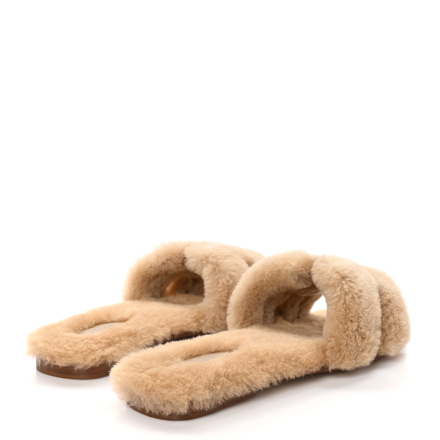 Woolskin Oran Sandals 41.5 Beige Argile