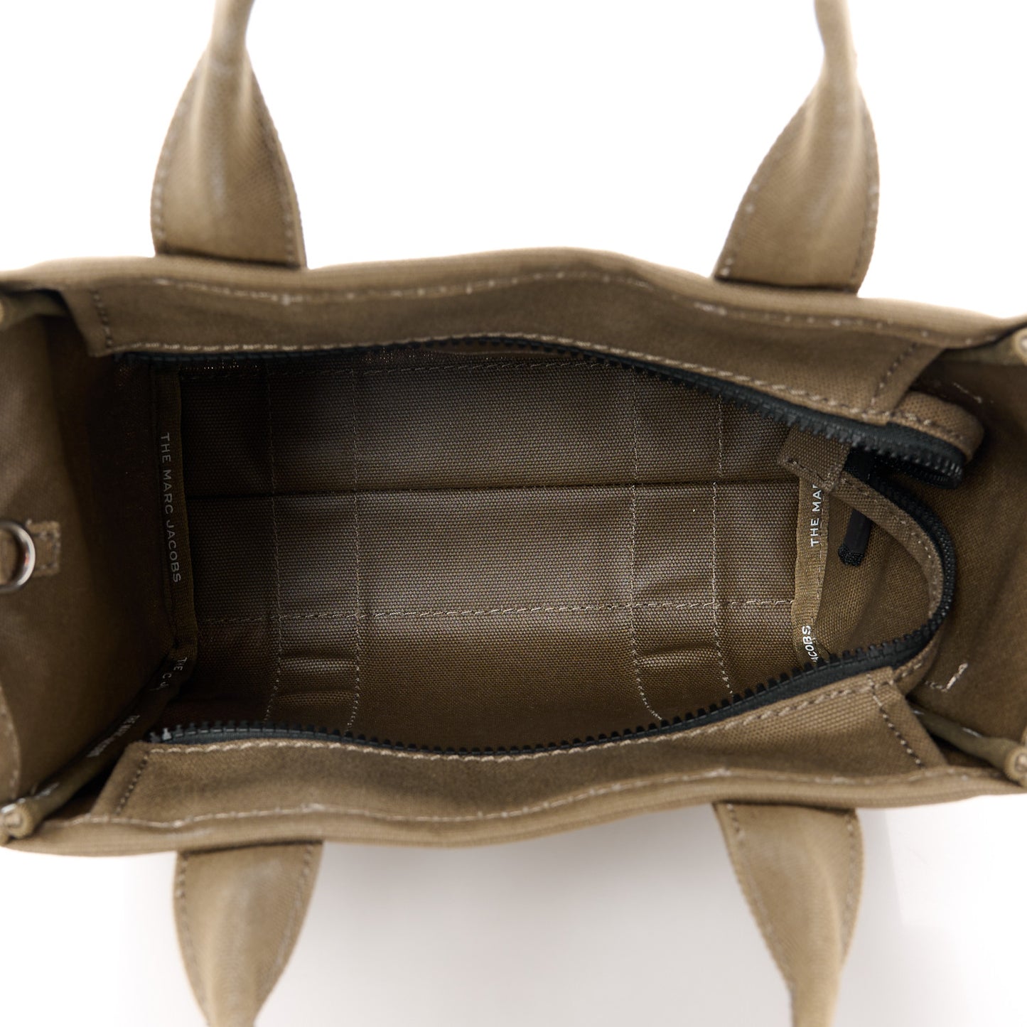 Cotton Canvas Small The Traveler Tote Bag Slate Green